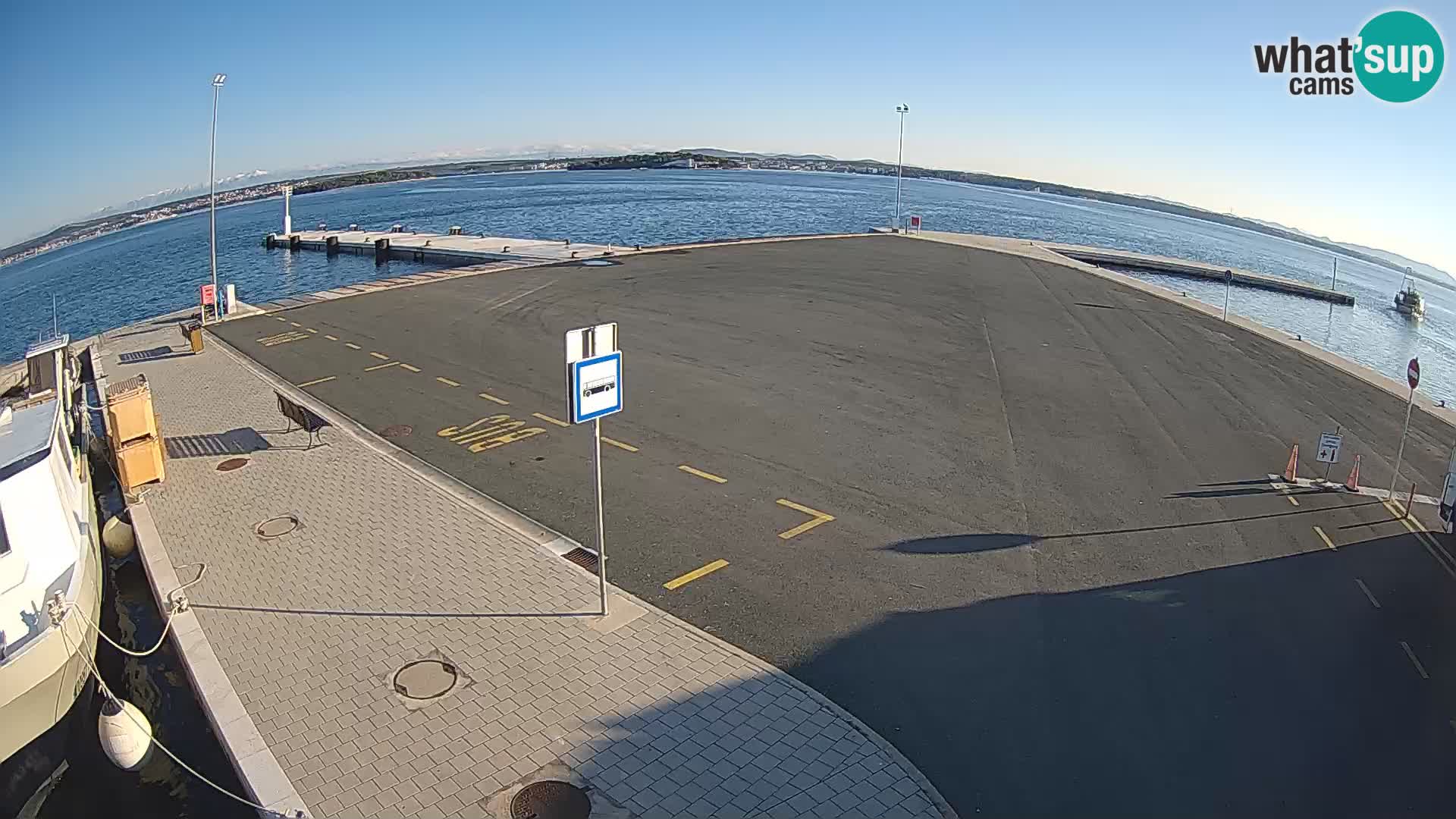 Tkon Live cam – traghetto – Dalmazia – Croazia