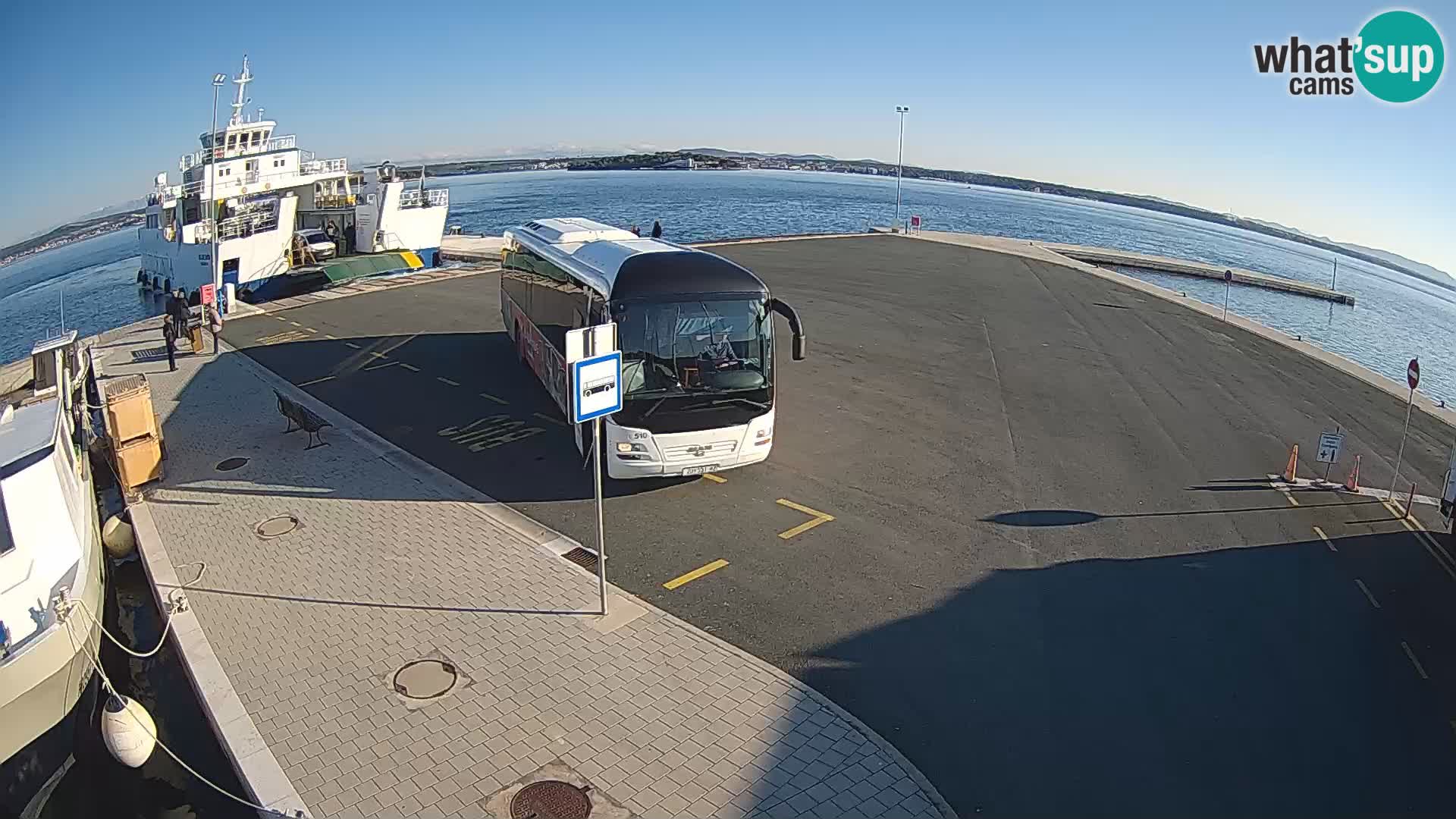 Tkon camera en vivo – Transportar – Dalmacia – Croacia