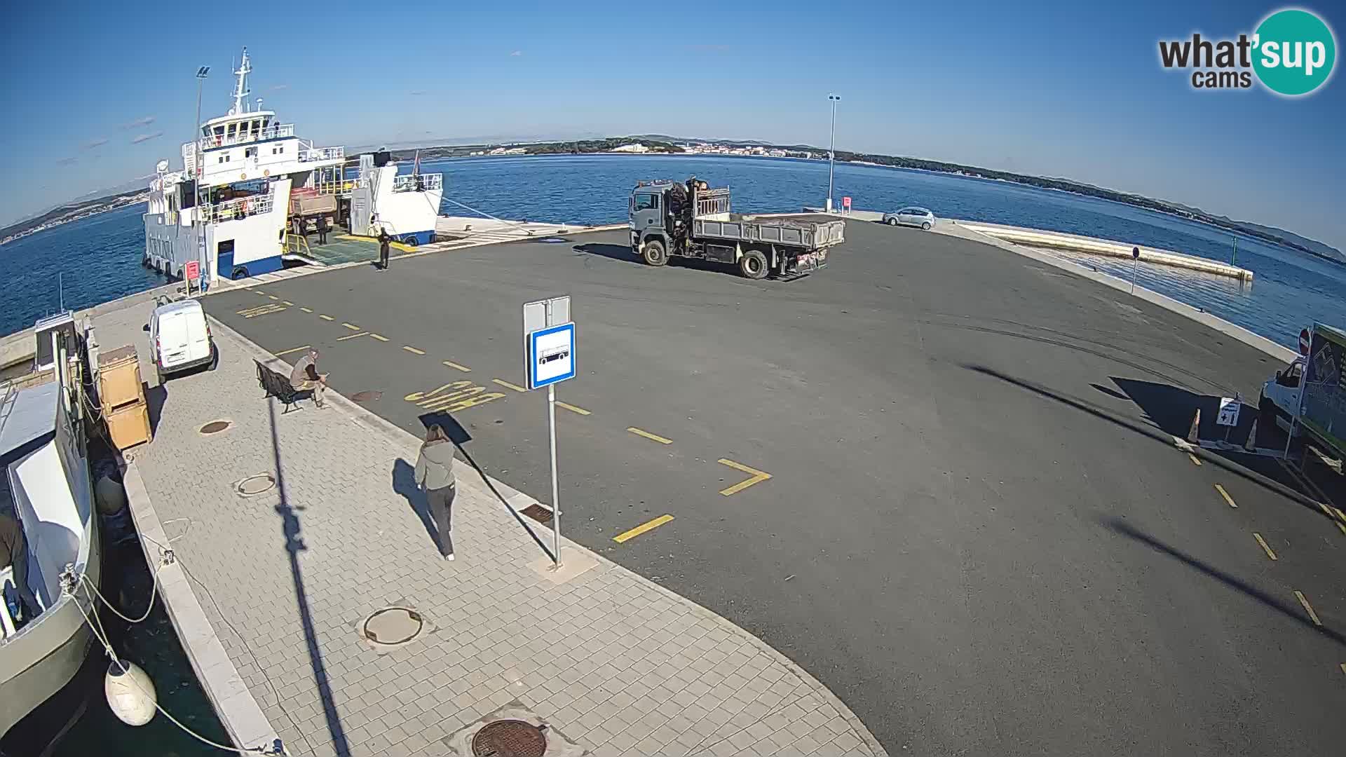 Tkon Live cam – Fähre – Dalmatien – Kroatien