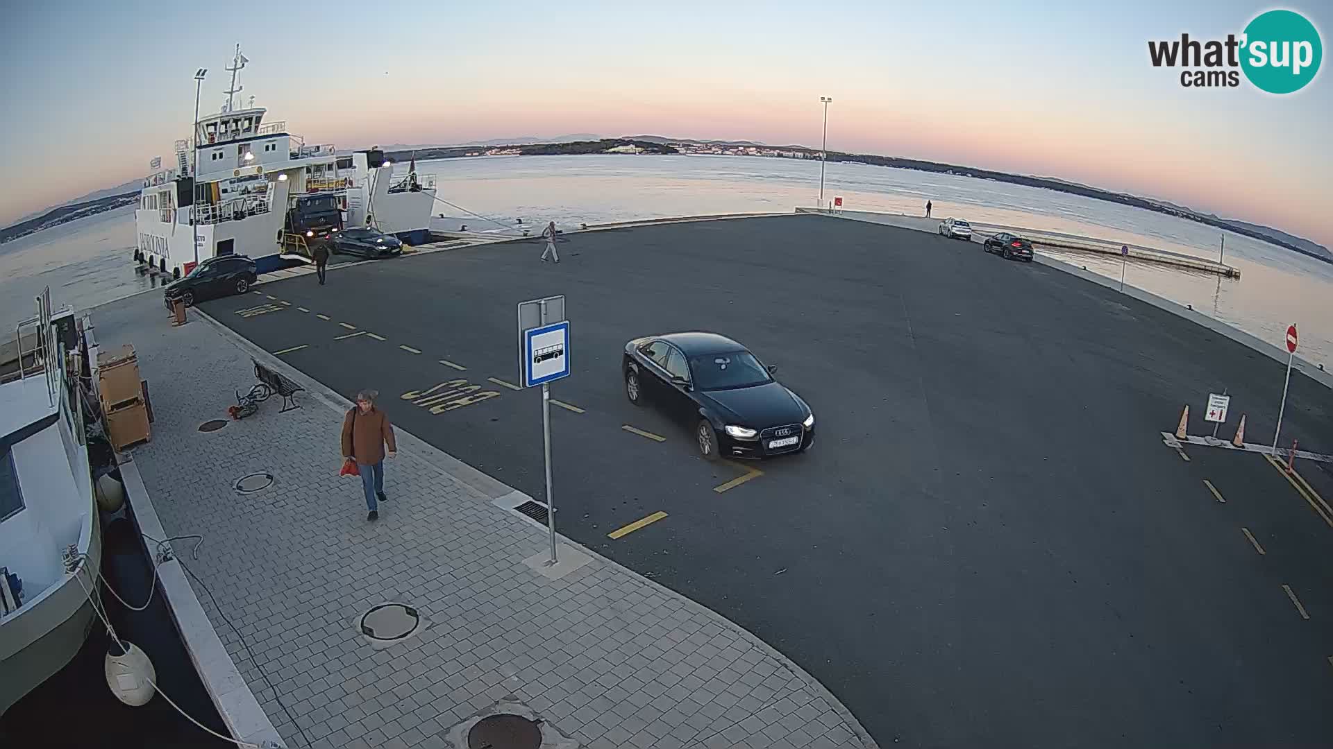 Tkon Live cam – ferry – Dalmatia – Croatia