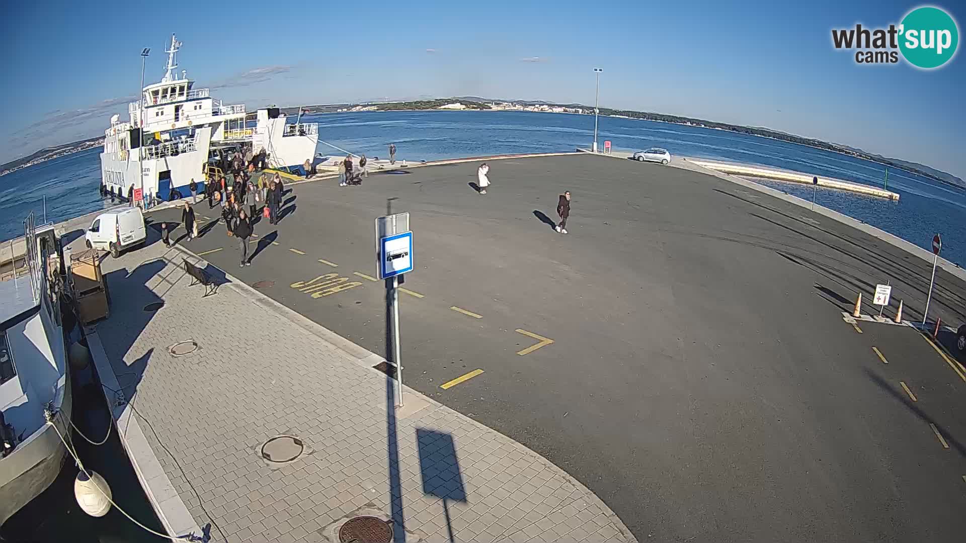 Tkon camera en vivo – Transportar – Dalmacia – Croacia