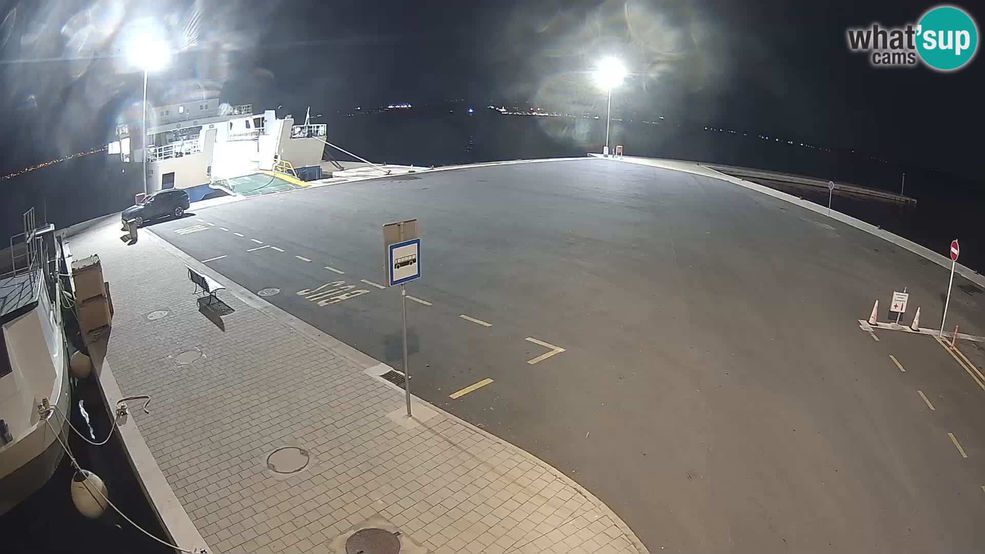 Tkon Live cam – ferry – Dalmatia – Croatia