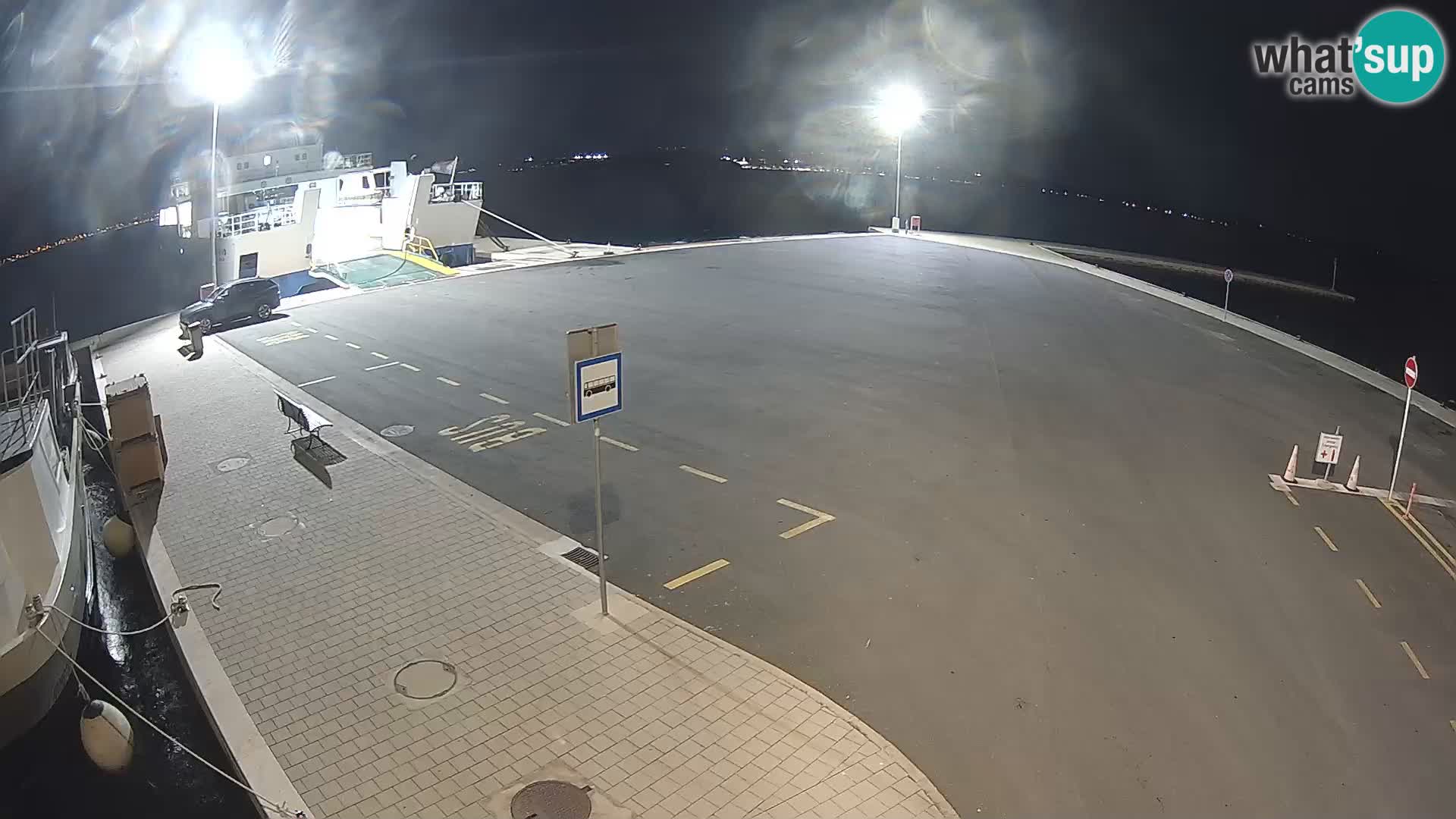 Tkon Live cam – ferry – Dalmatia – Croatia