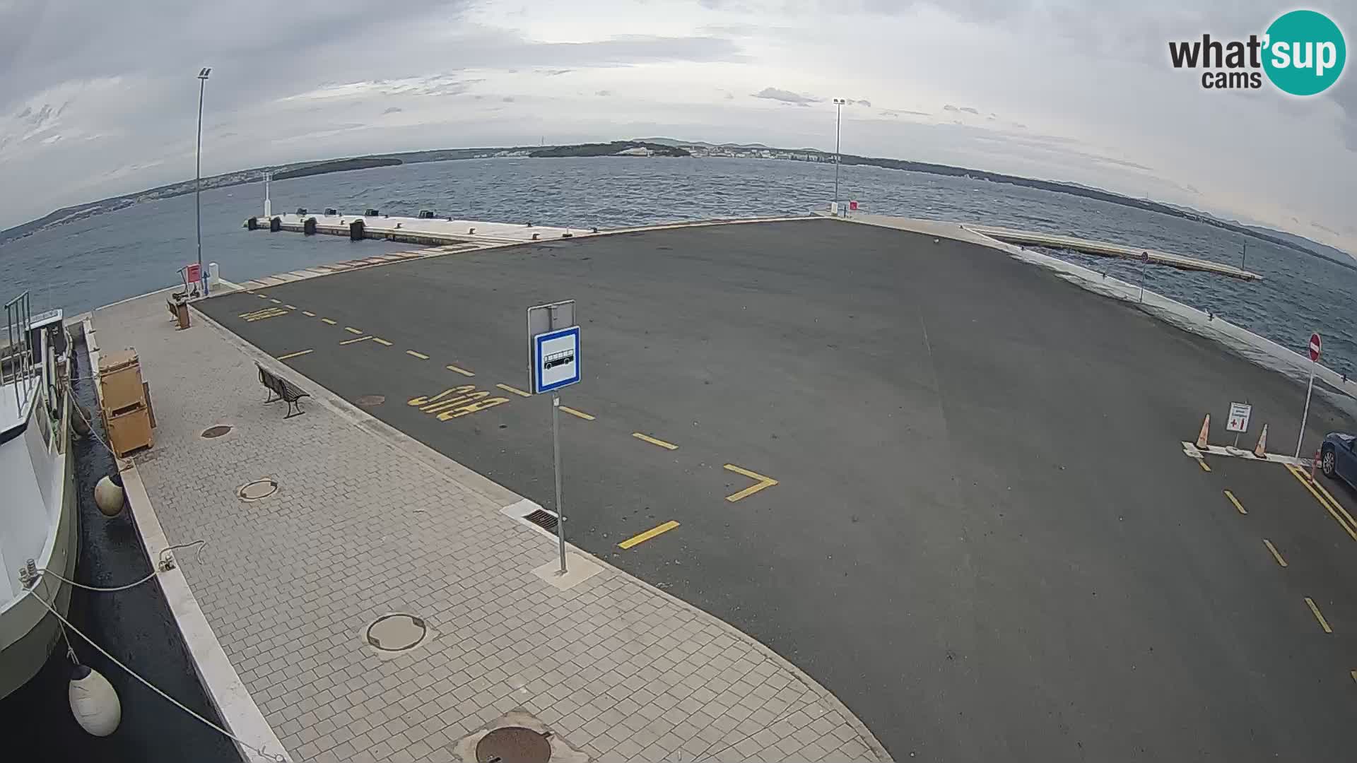 Tkon Live cam – ferry – Dalmatia – Croatia