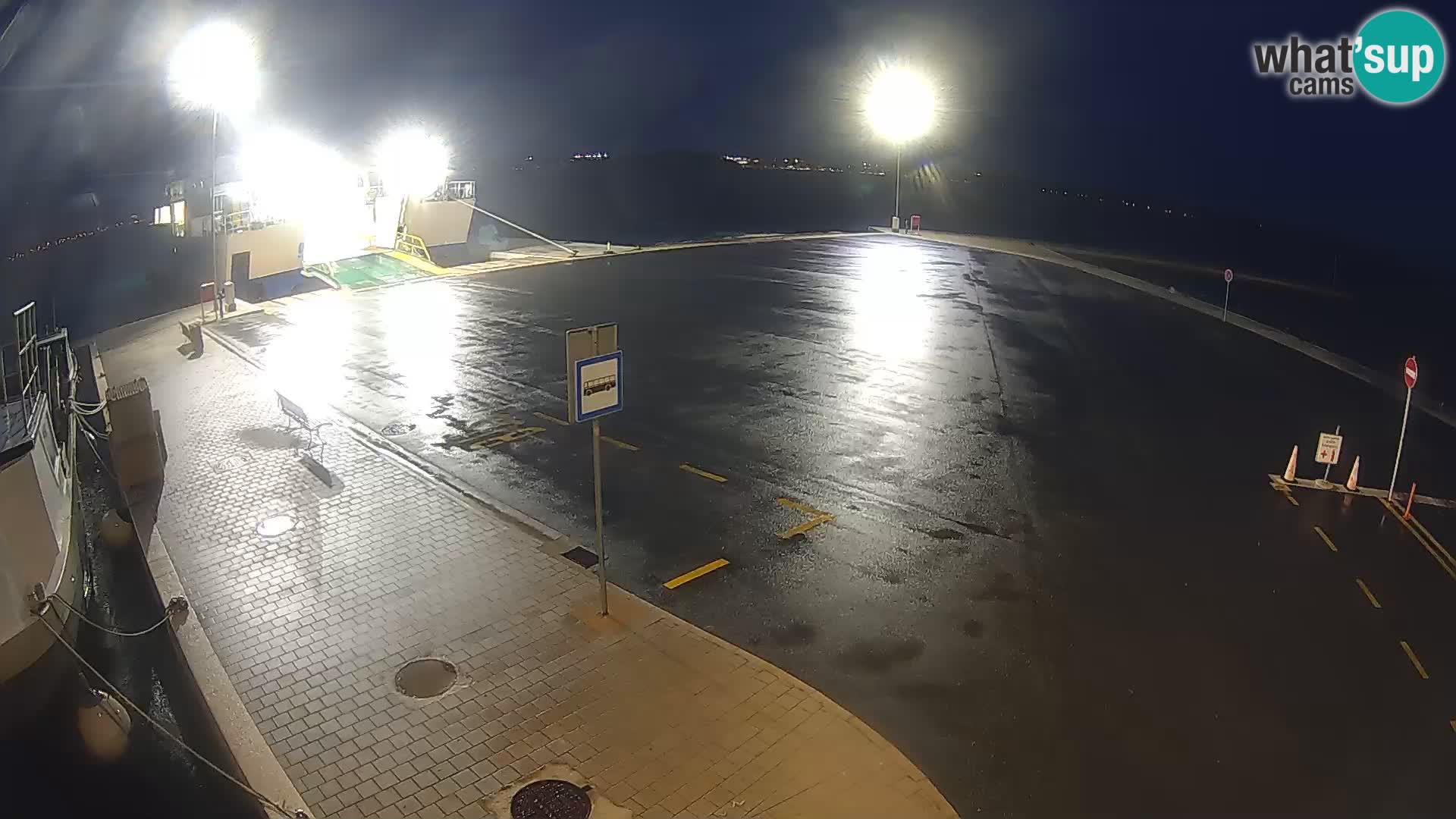 Tkon Live cam – ferry – Dalmatie – Croatie