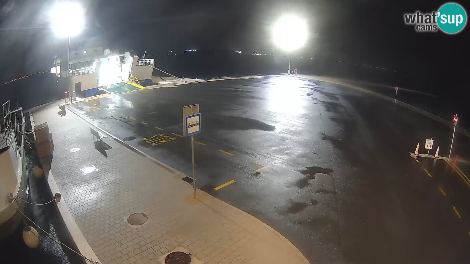 Tkon v živo – trajekt – Dalmacija – Hrvaška