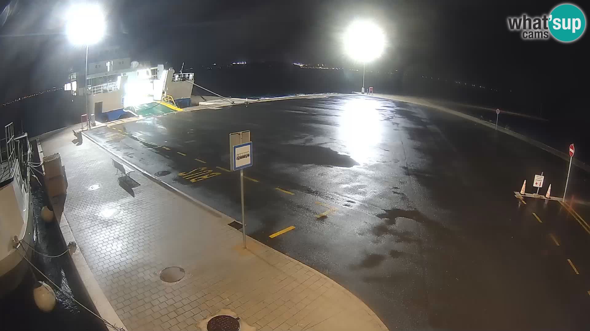 Tkon Live cam – ferry – Dalmatie – Croatie