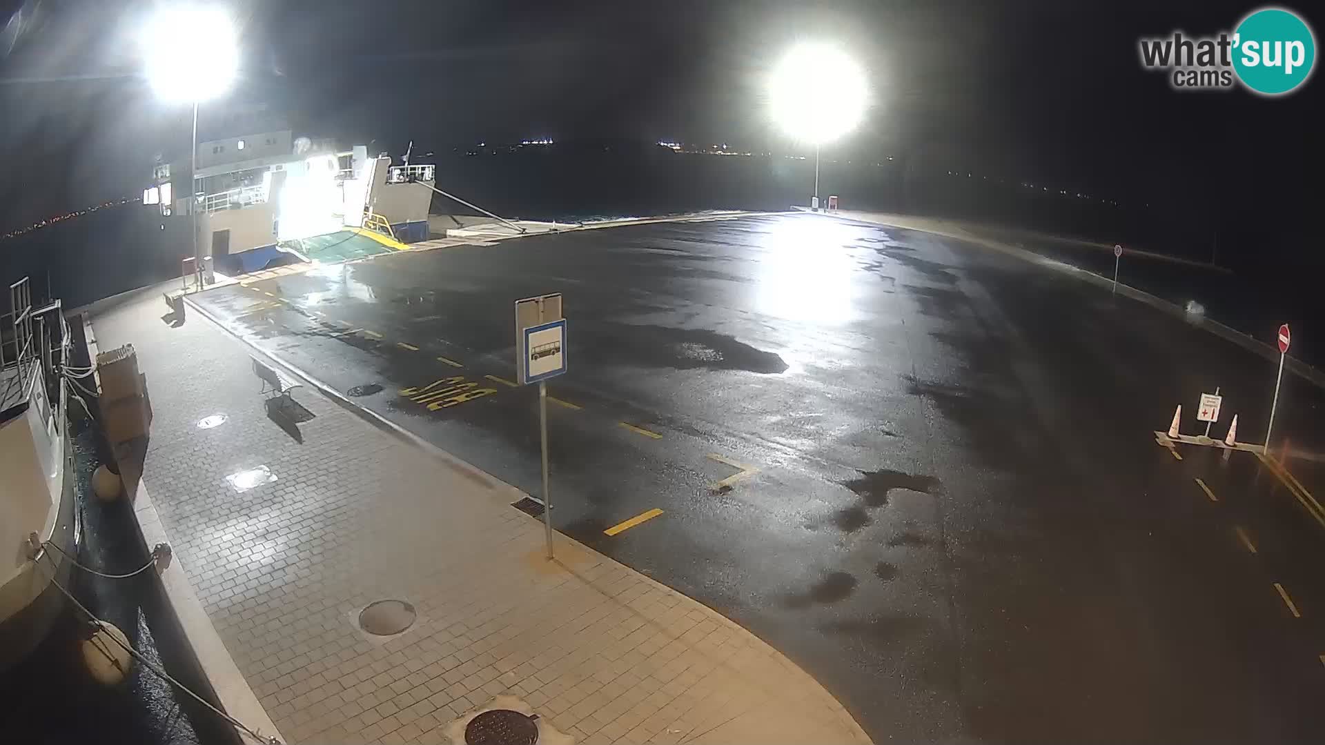 Tkon Live cam – ferry – Dalmatie – Croatie