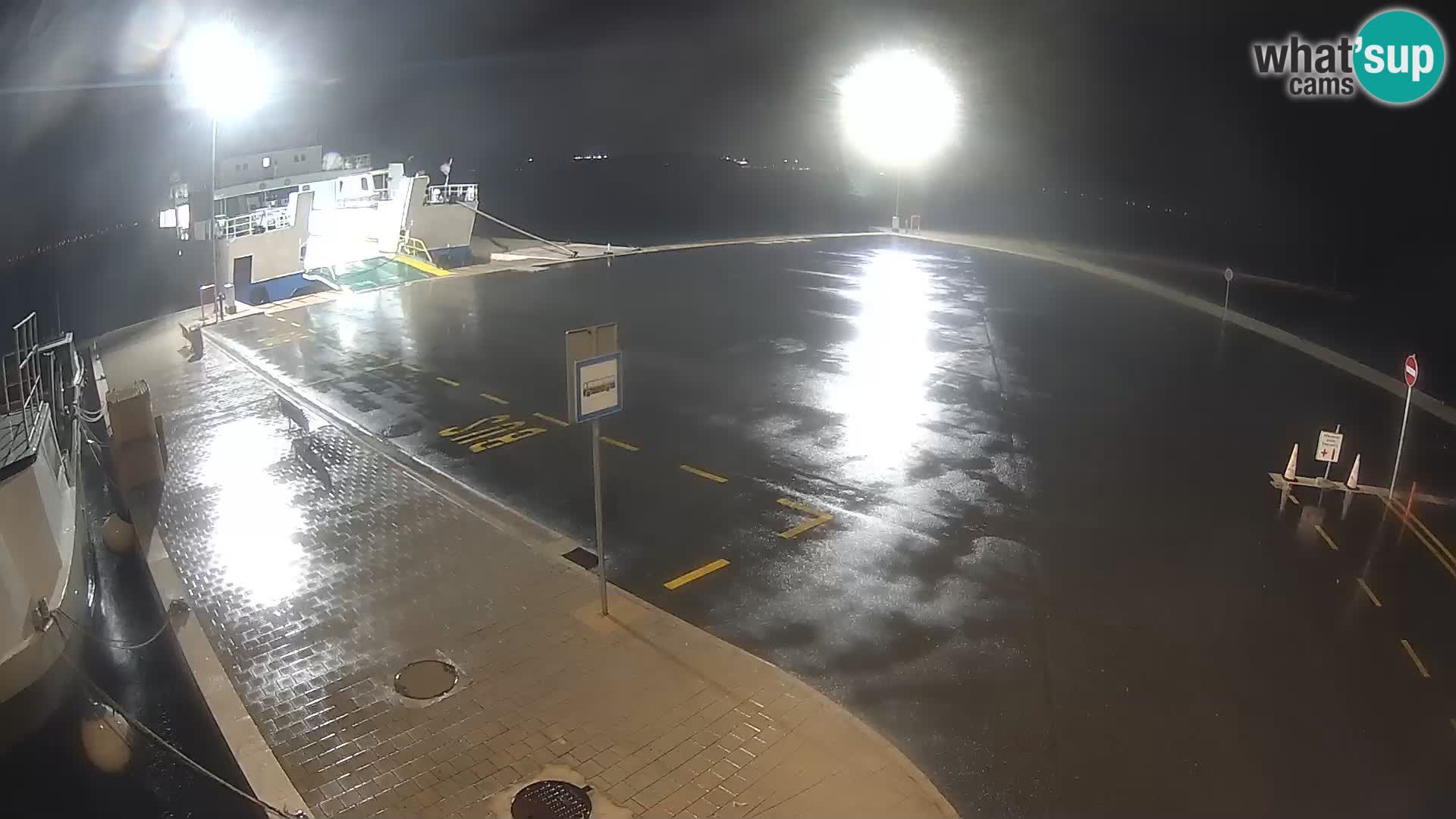 Tkon Live cam – ferry – Dalmatie – Croatie