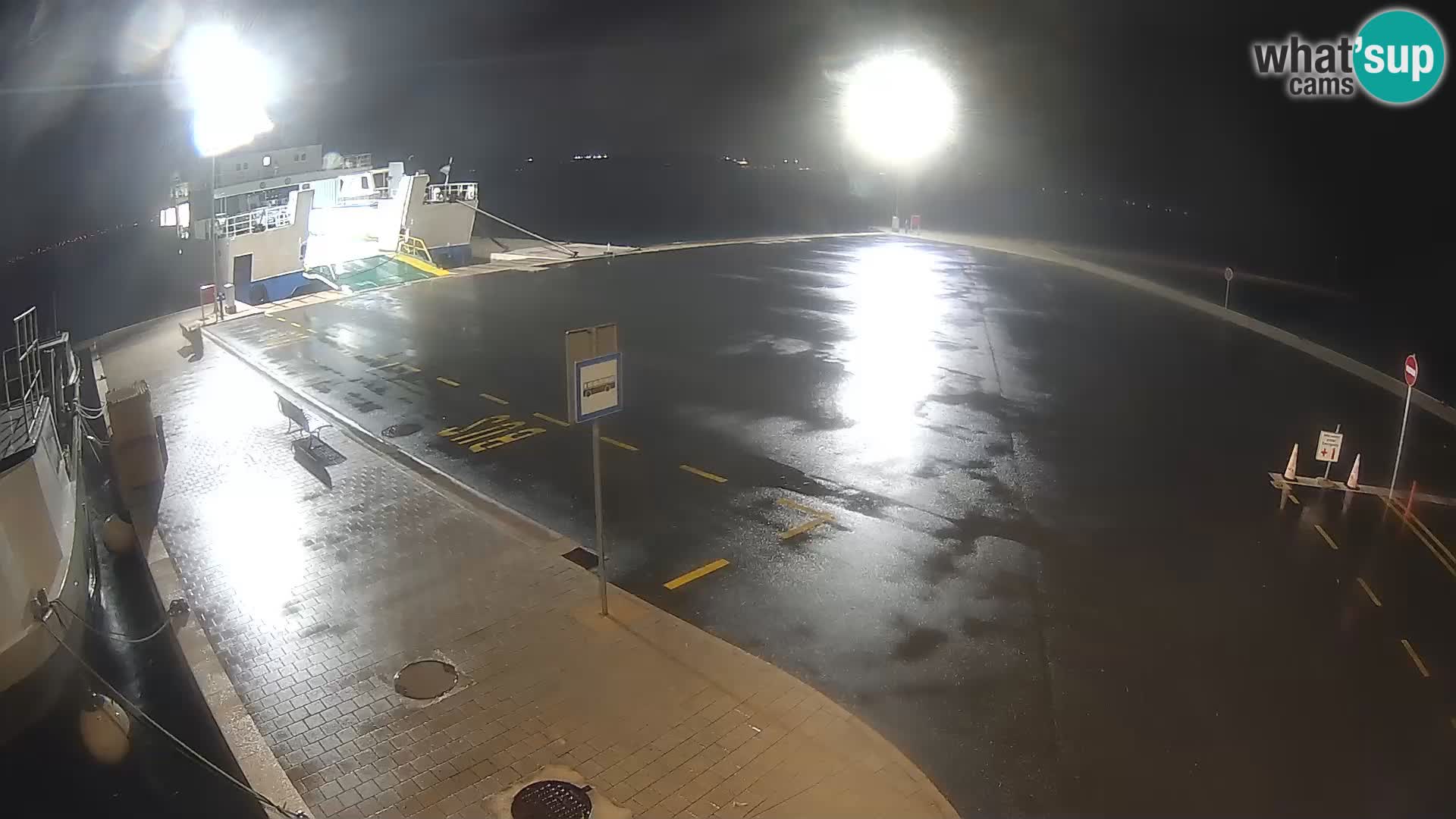 Tkon v živo – trajekt – Dalmacija – Hrvaška