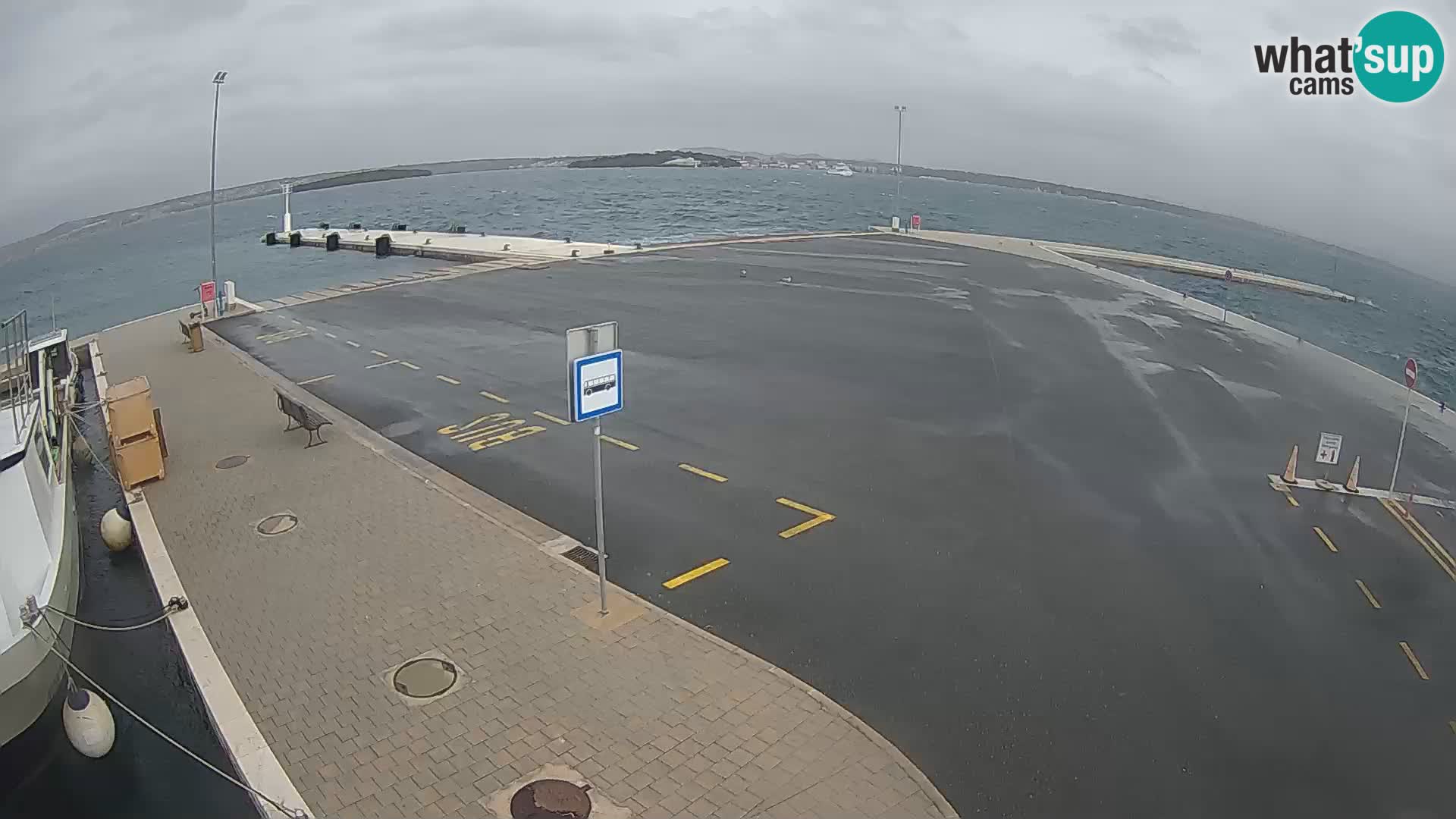 Tkon Live cam – ferry – Dalmatia – Croatia