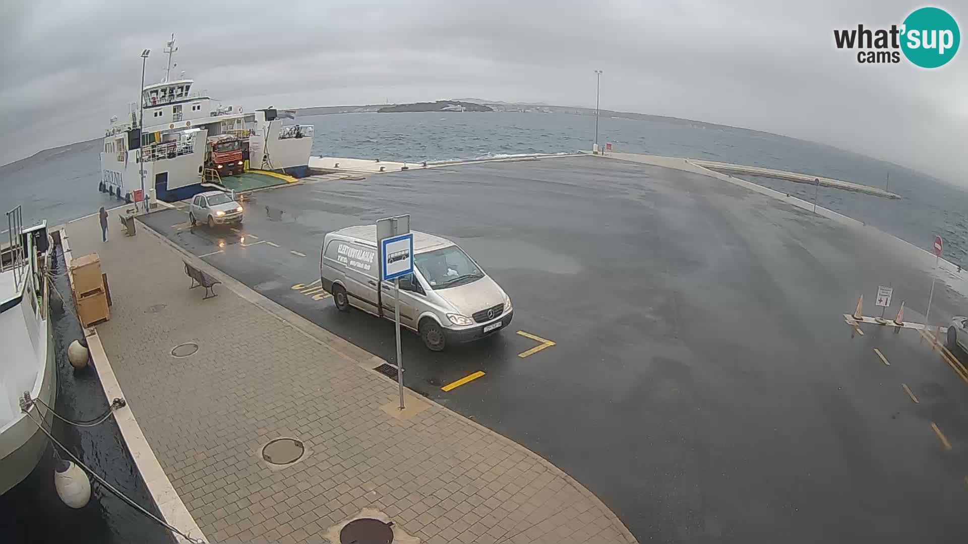 Tkon Live cam – ferry – Dalmatia – Croatia