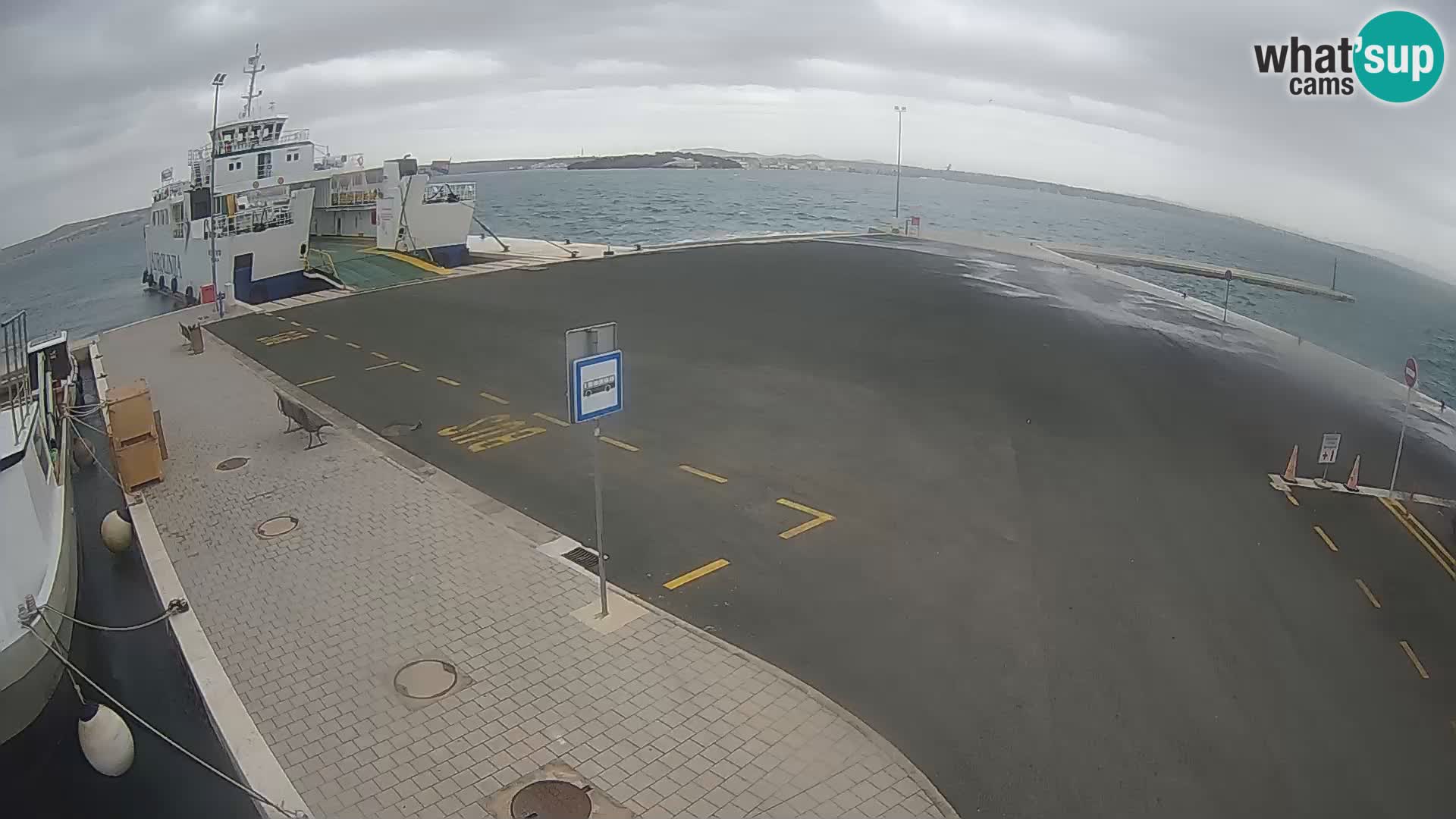 Tkon Live cam – Fähre – Dalmatien – Kroatien