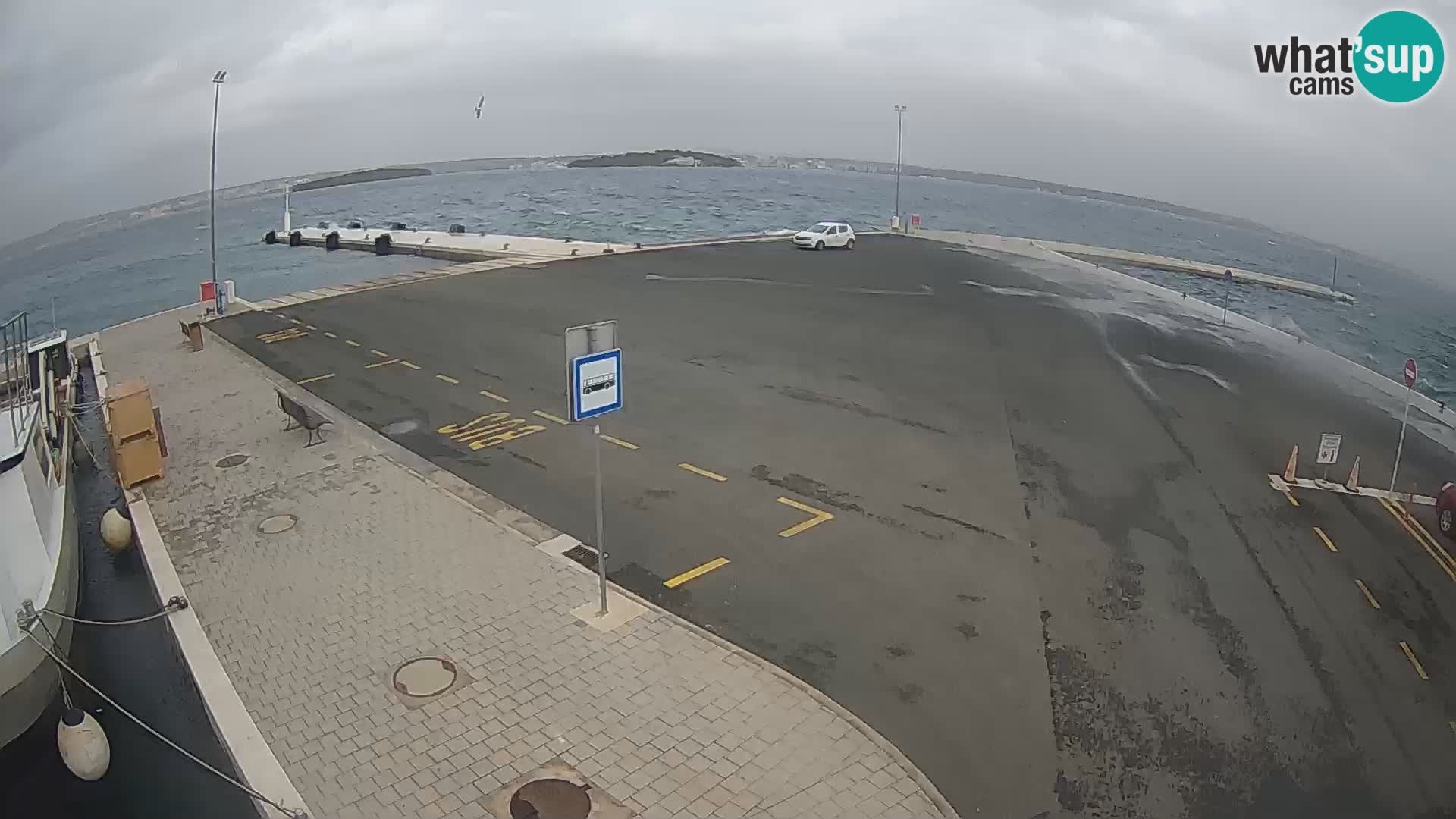 Tkon Live cam – traghetto – Dalmazia – Croazia