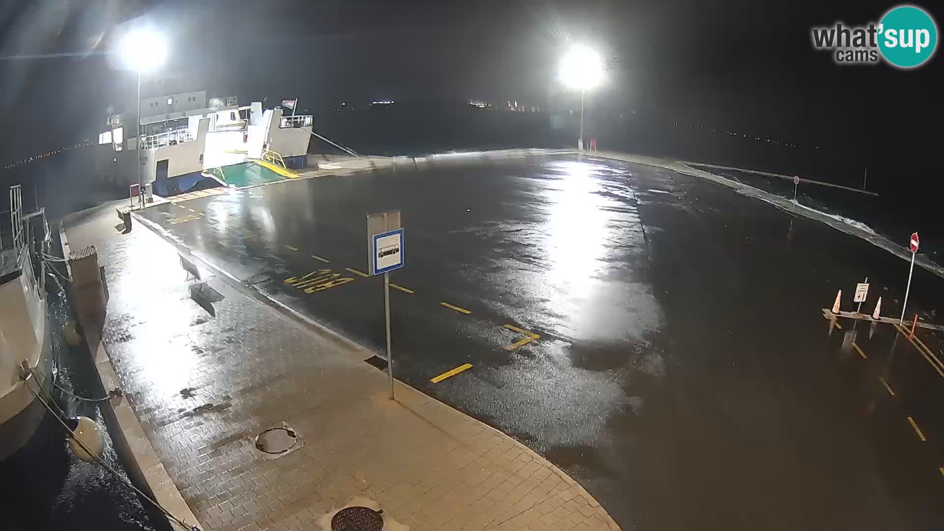 Tkon v živo – trajekt – Dalmacija – Hrvaška