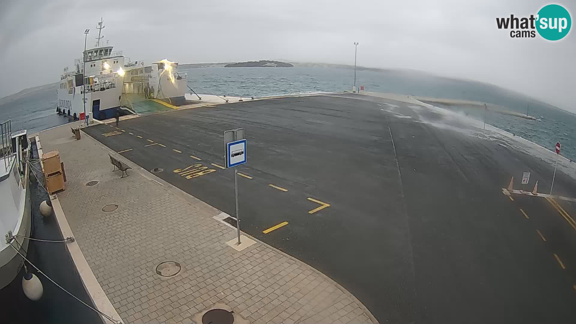 Tkon Live cam – ferry – Dalmatia – Croatia