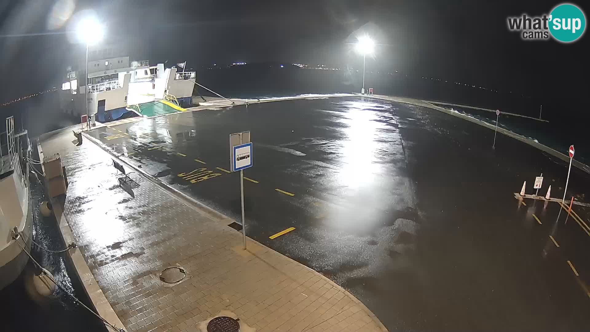 Tkon v živo – trajekt – Dalmacija – Hrvaška