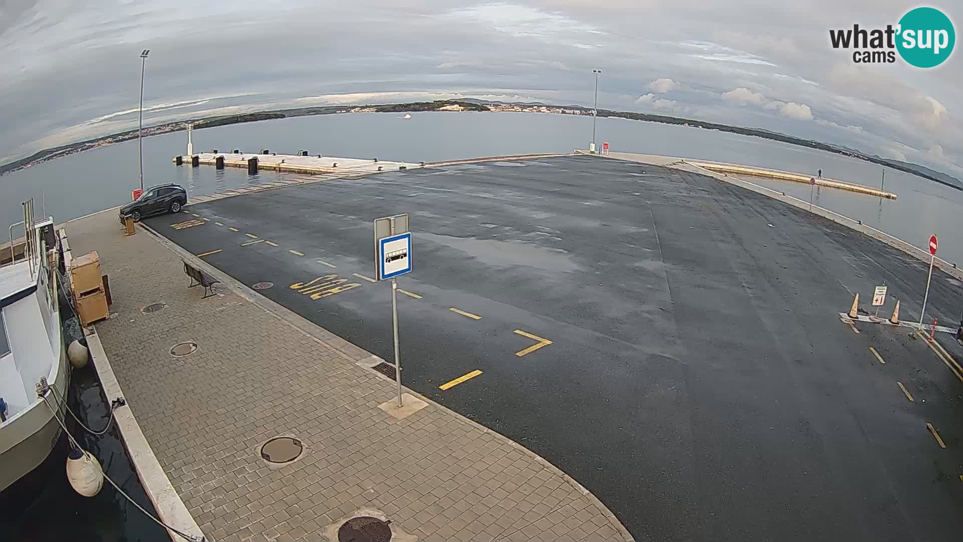 Tkon Live cam – ferry – Dalmatia – Croatia