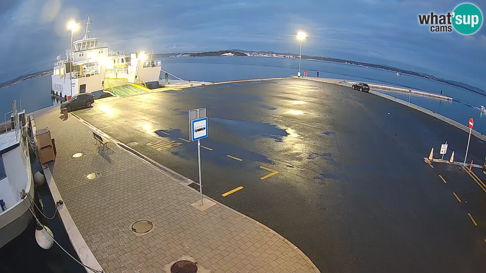 Tkon Live cam – traghetto – Dalmazia – Croazia