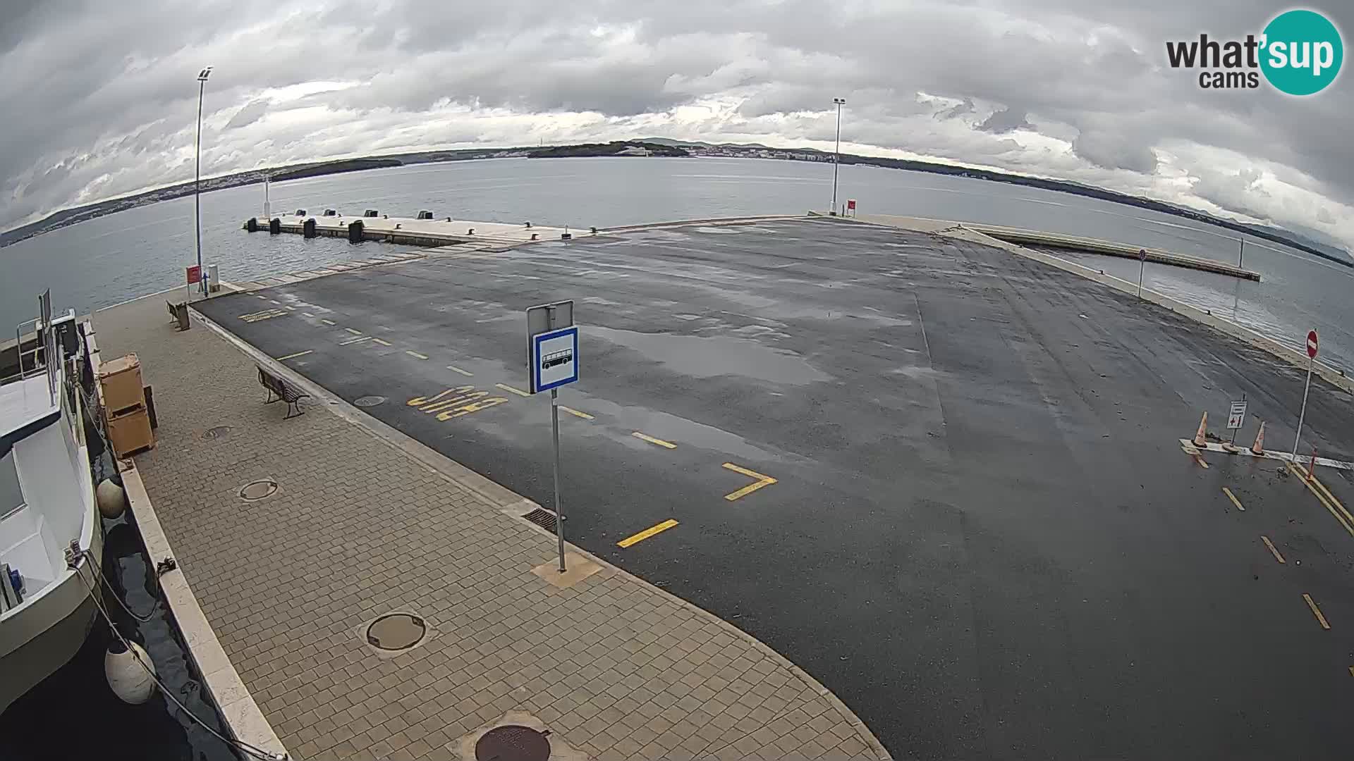 Tkon Live cam – ferry – Dalmatie – Croatie