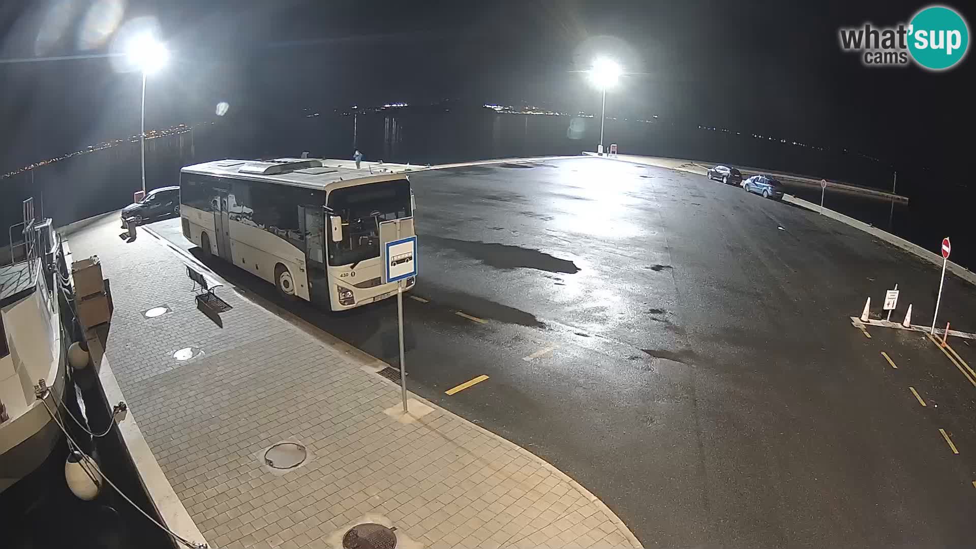 Tkon v živo – trajekt – Dalmacija – Hrvaška