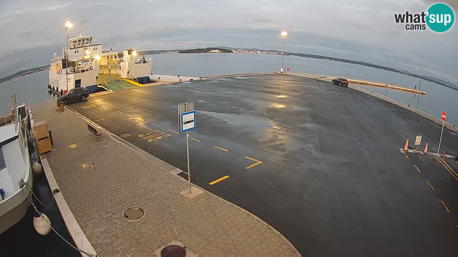 Tkon Live cam – traghetto – Dalmazia – Croazia