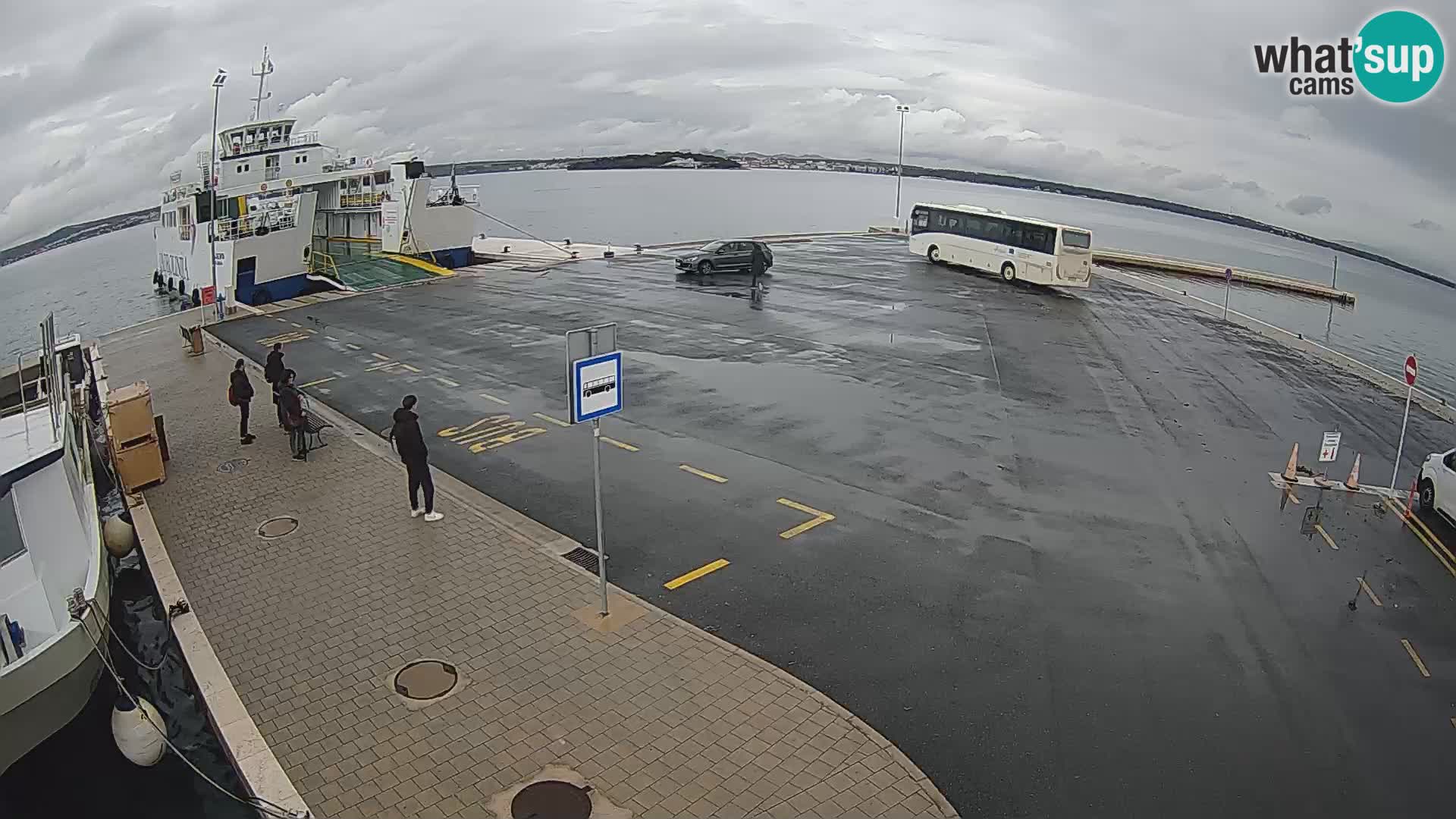 Tkon Live cam – ferry – Dalmatia – Croatia