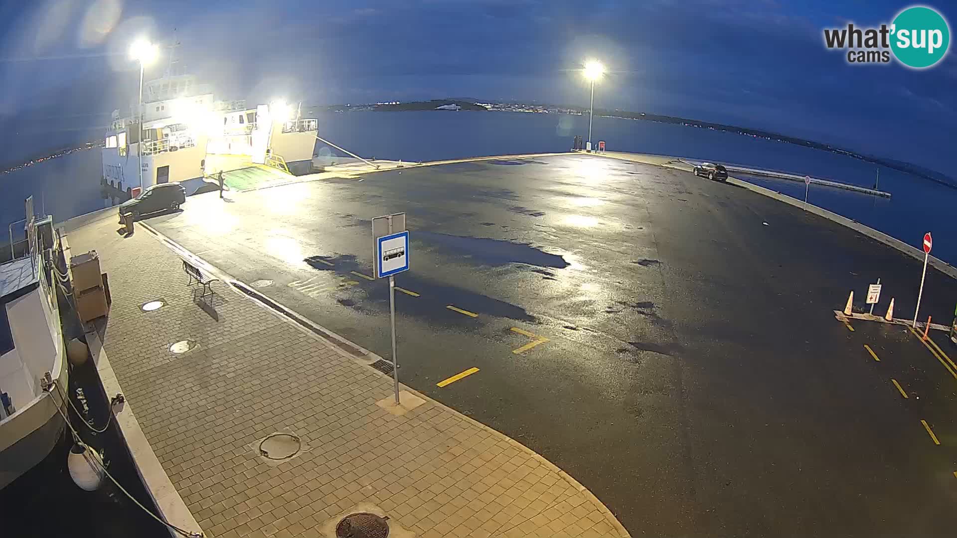 Tkon Live cam – ferry – Dalmatia – Croatia