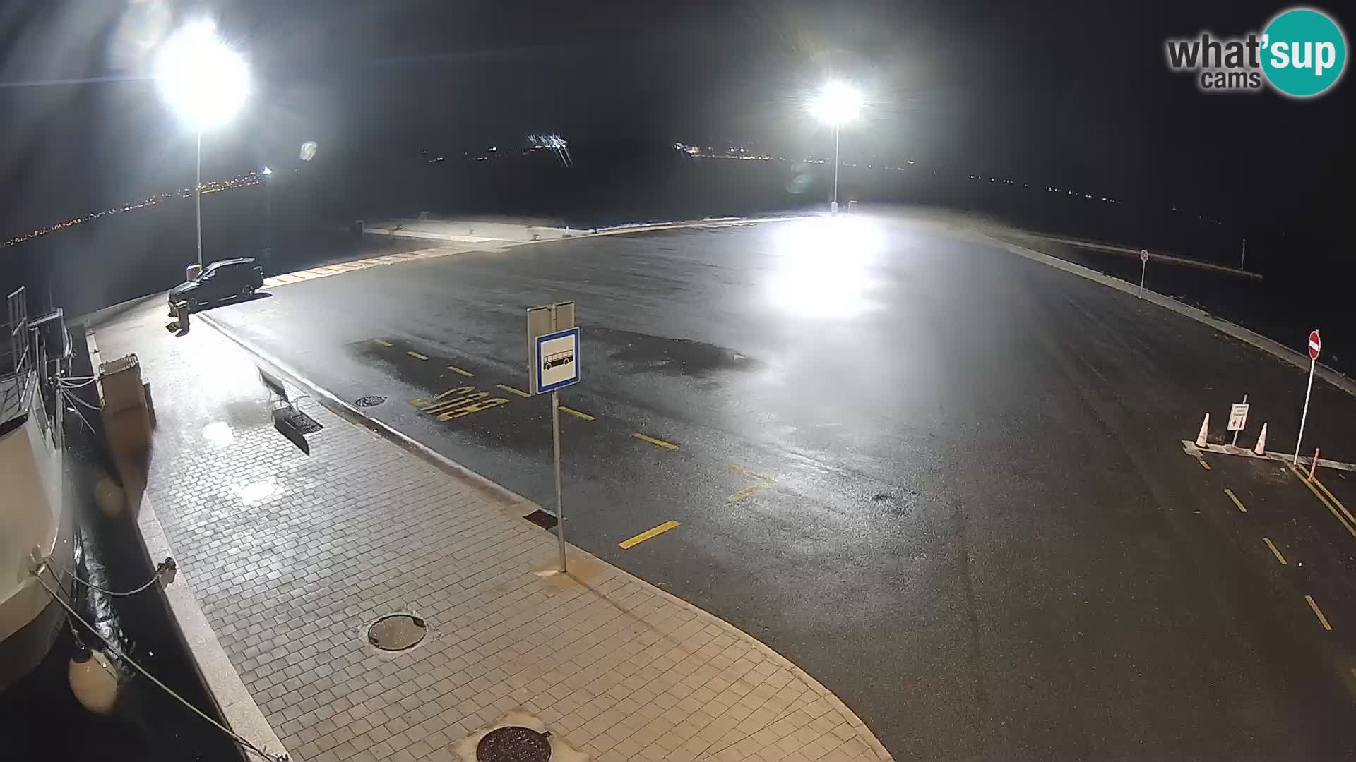 Tkon Live cam – ferry – Dalmatie – Croatie