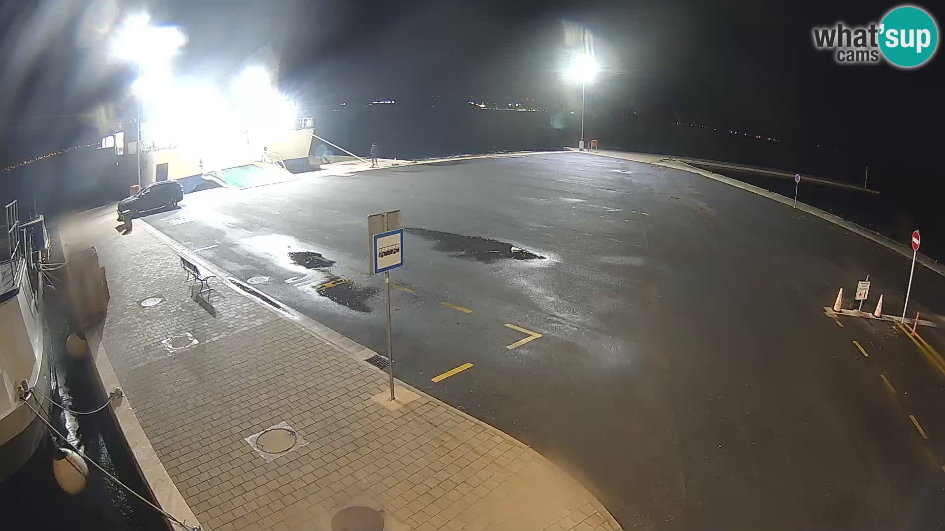 Tkon Live cam – ferry – Dalmatie – Croatie