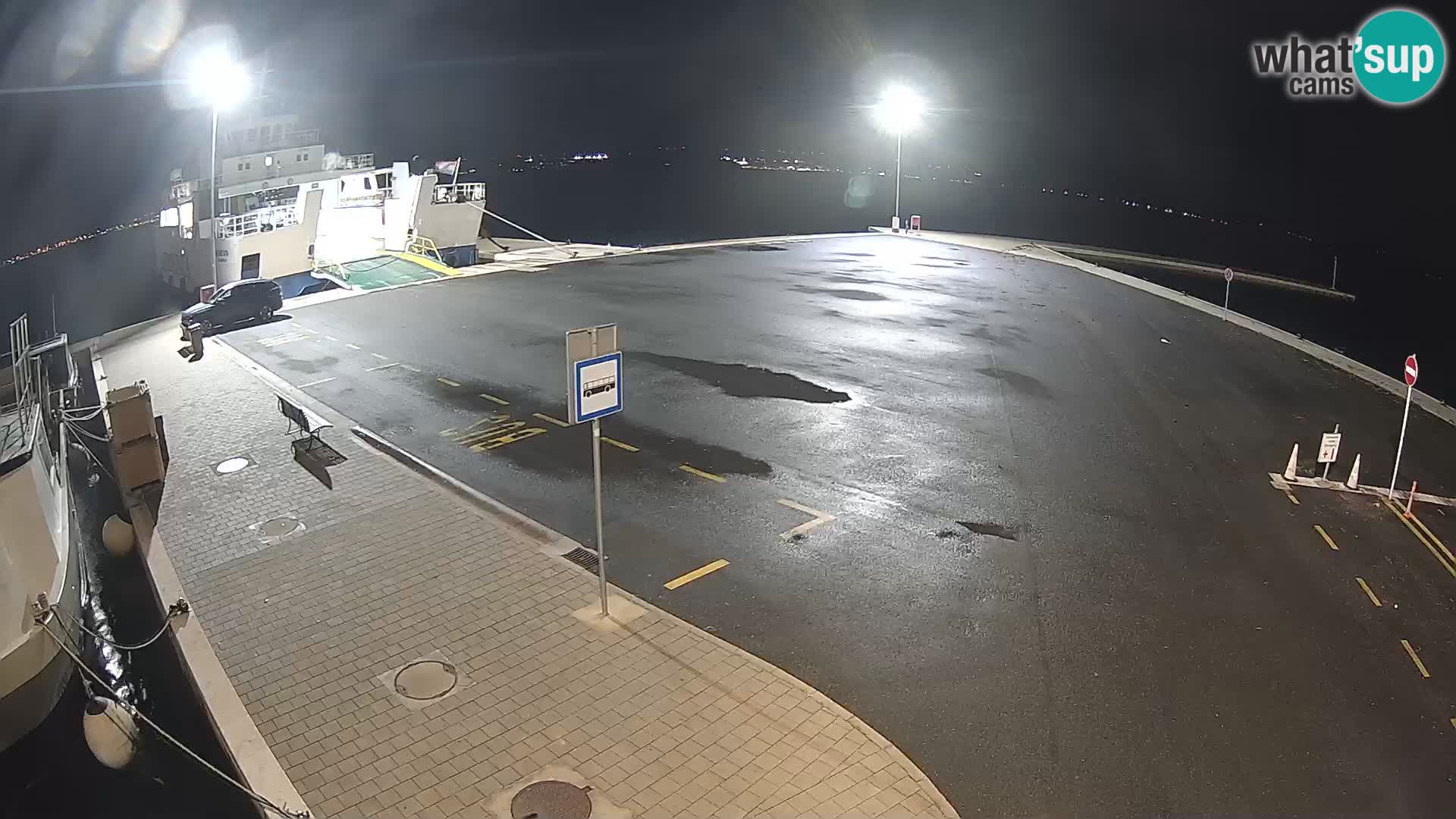 Tkon Live cam – ferry – Dalmatie – Croatie