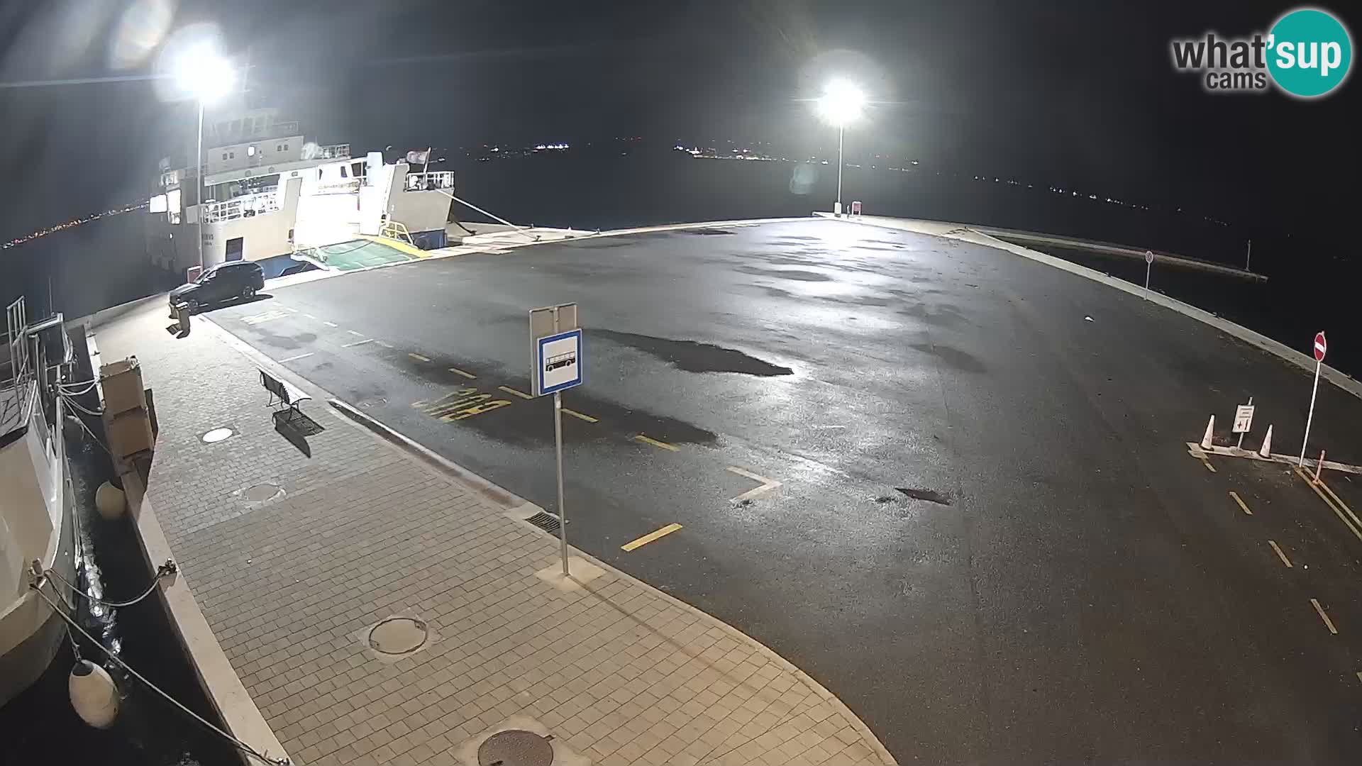 Tkon v živo – trajekt – Dalmacija – Hrvaška