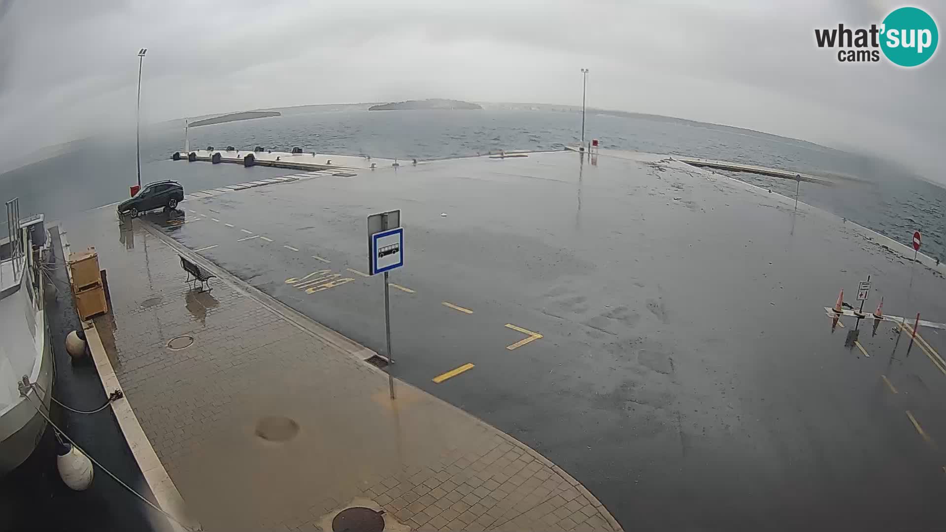 Tkon Live cam – ferry – Dalmatia – Croatia