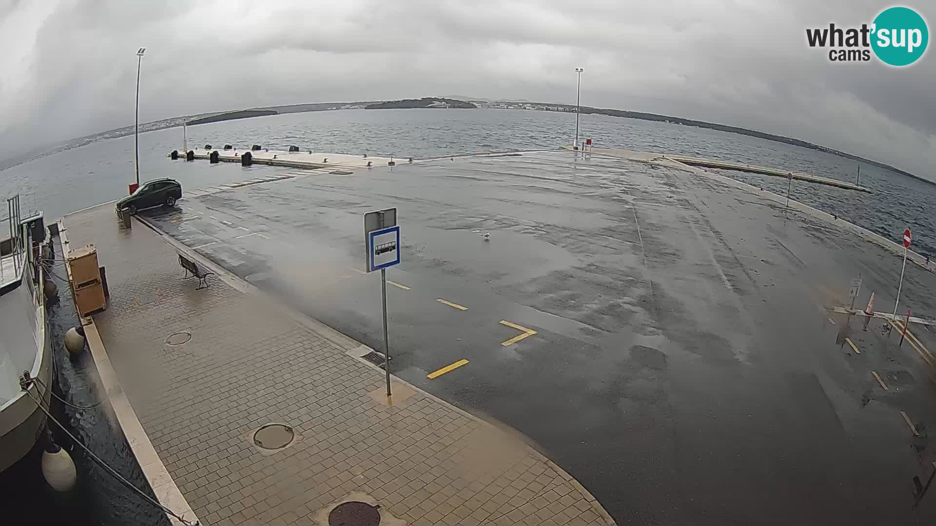 Tkon Live cam – ferry – Dalmatia – Croatia