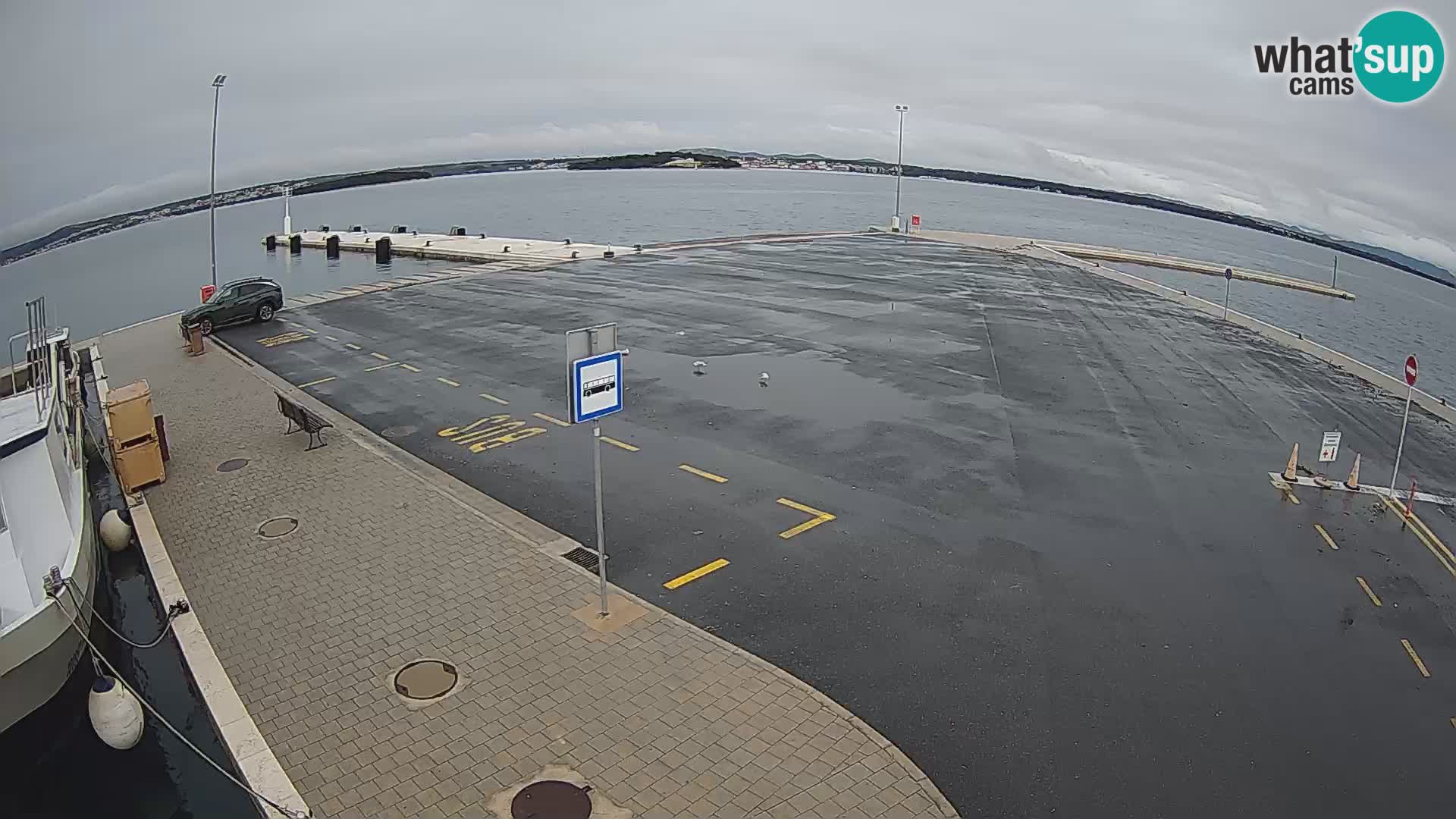 Tkon Live cam – ferry – Dalmatia – Croatia