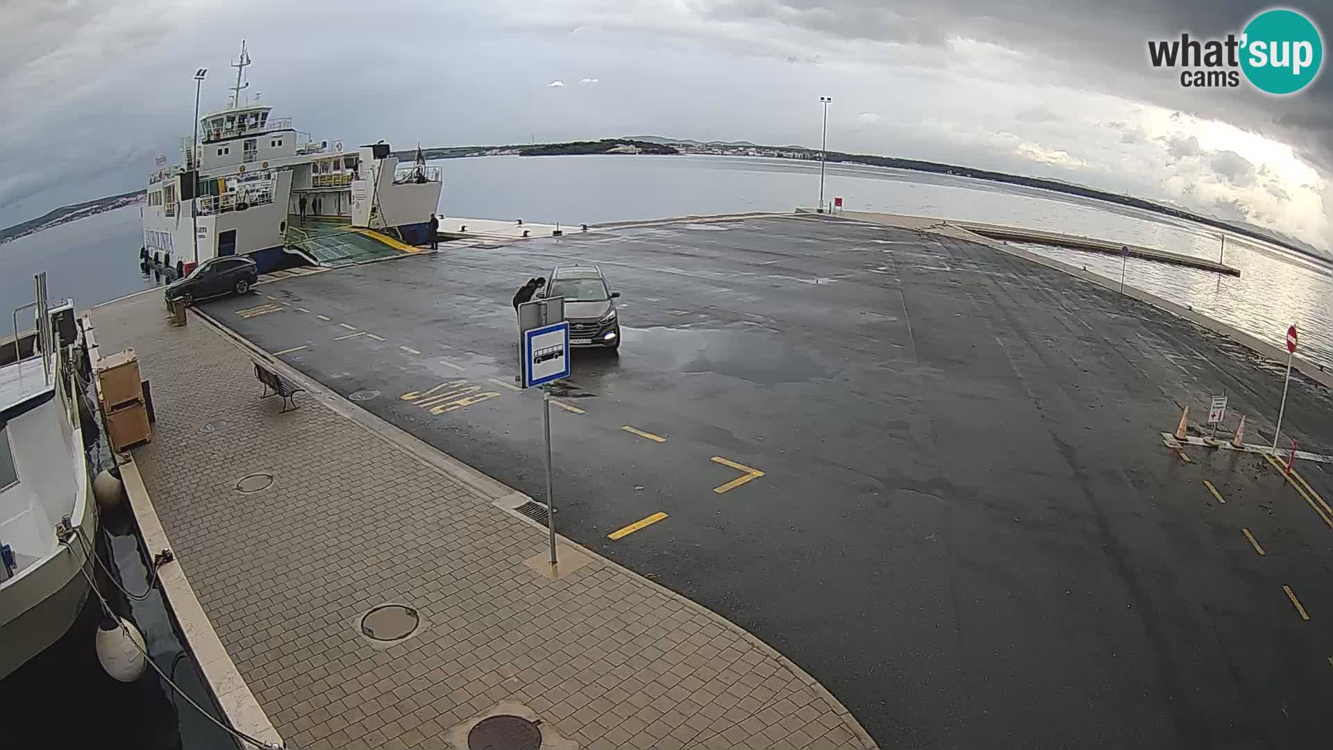 Tkon Live cam – ferry – Dalmatia – Croatia