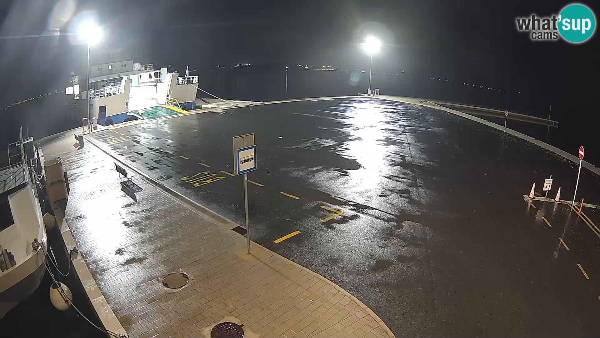 Tkon Live cam – ferry – Dalmatia – Croatia