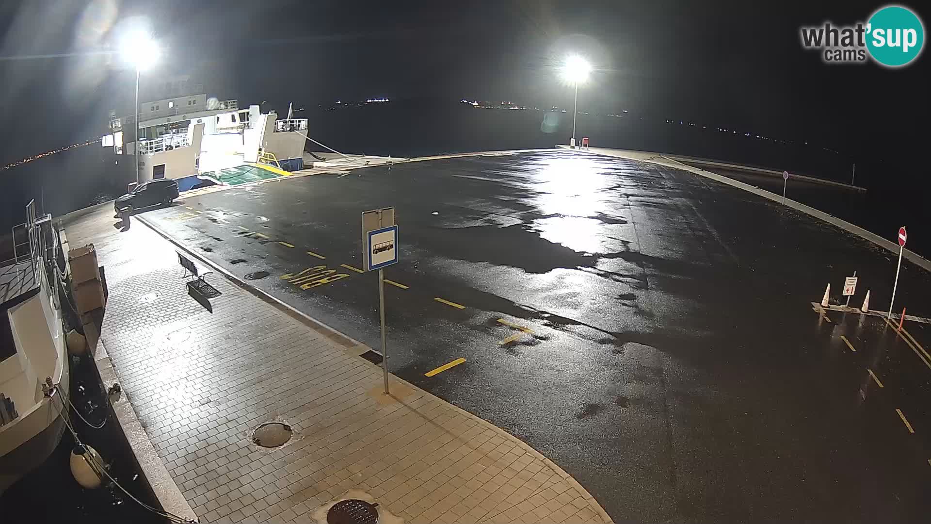 Tkon Live cam – ferry – Dalmatie – Croatie