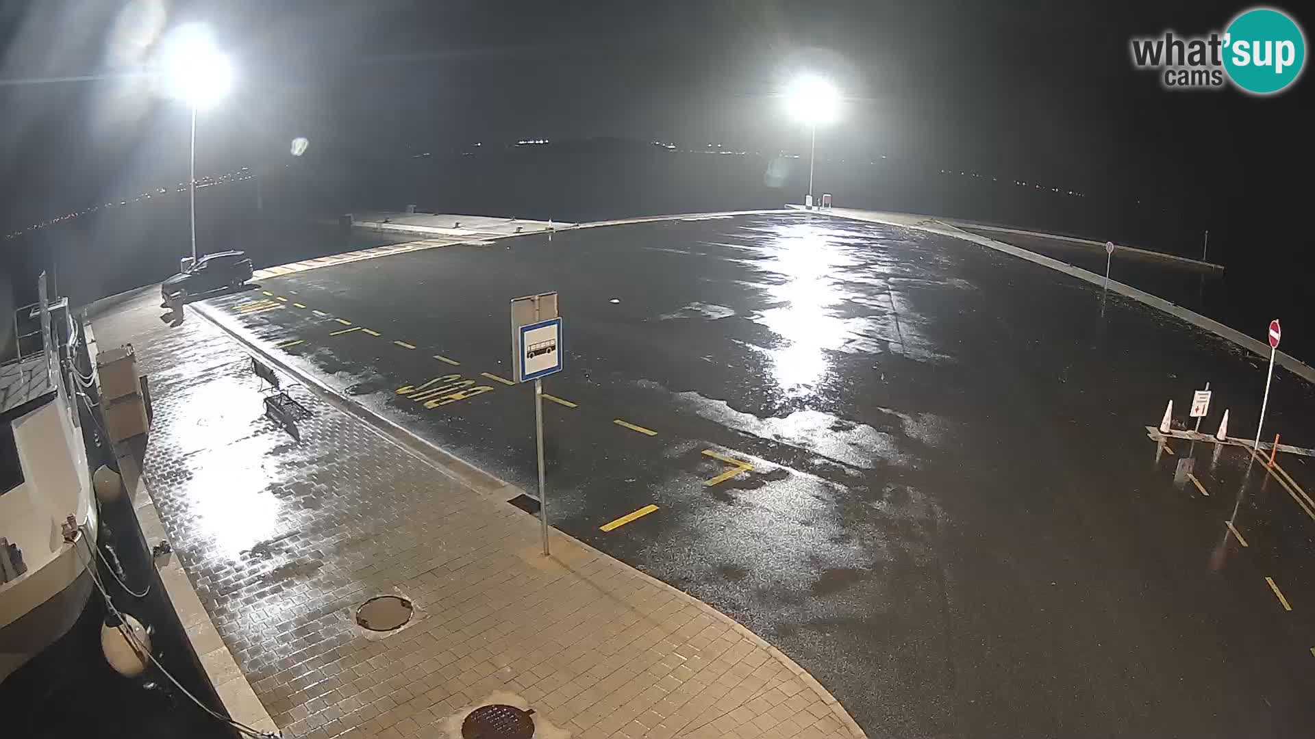 Tkon Live cam – ferry – Dalmatie – Croatie