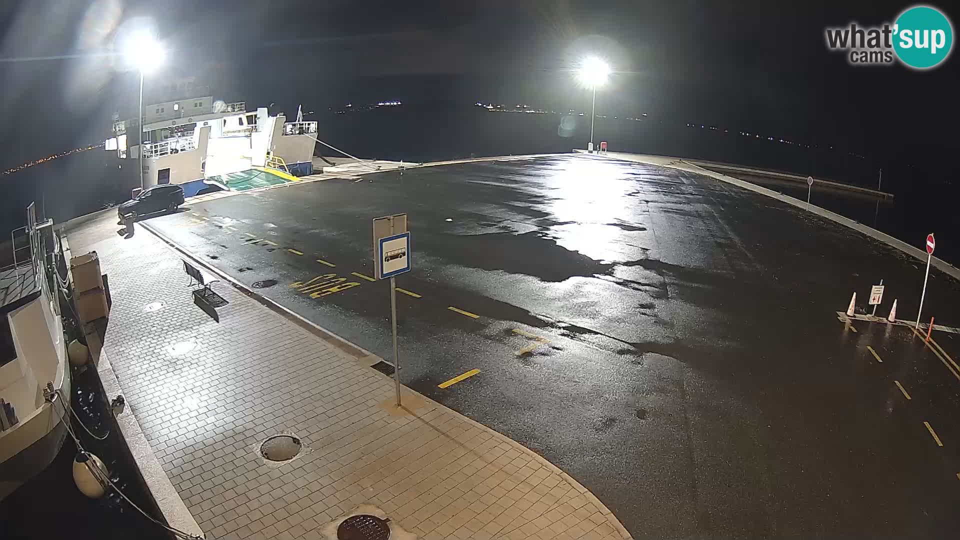 Tkon Live cam – ferry – Dalmatie – Croatie