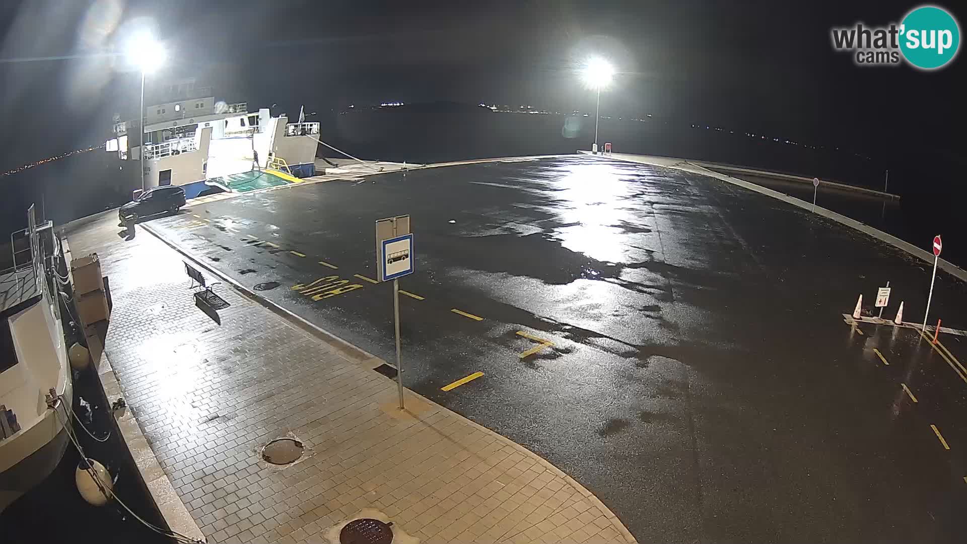 Tkon Live cam – ferry – Dalmatie – Croatie