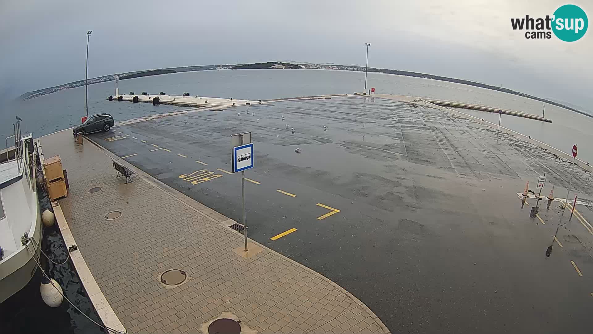 Tkon Live cam – ferry – Dalmatia – Croatia