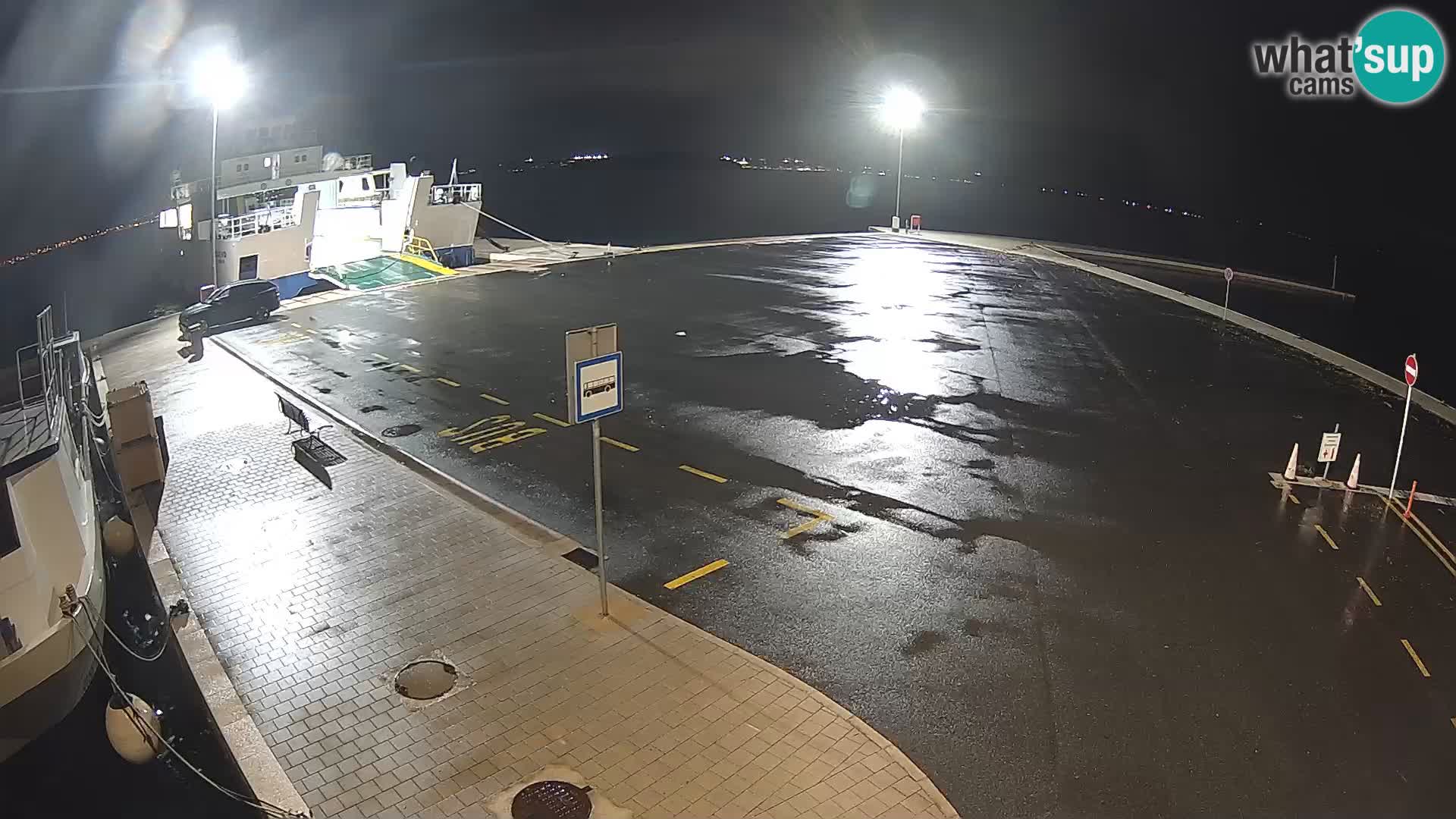 Tkon v živo – trajekt – Dalmacija – Hrvaška