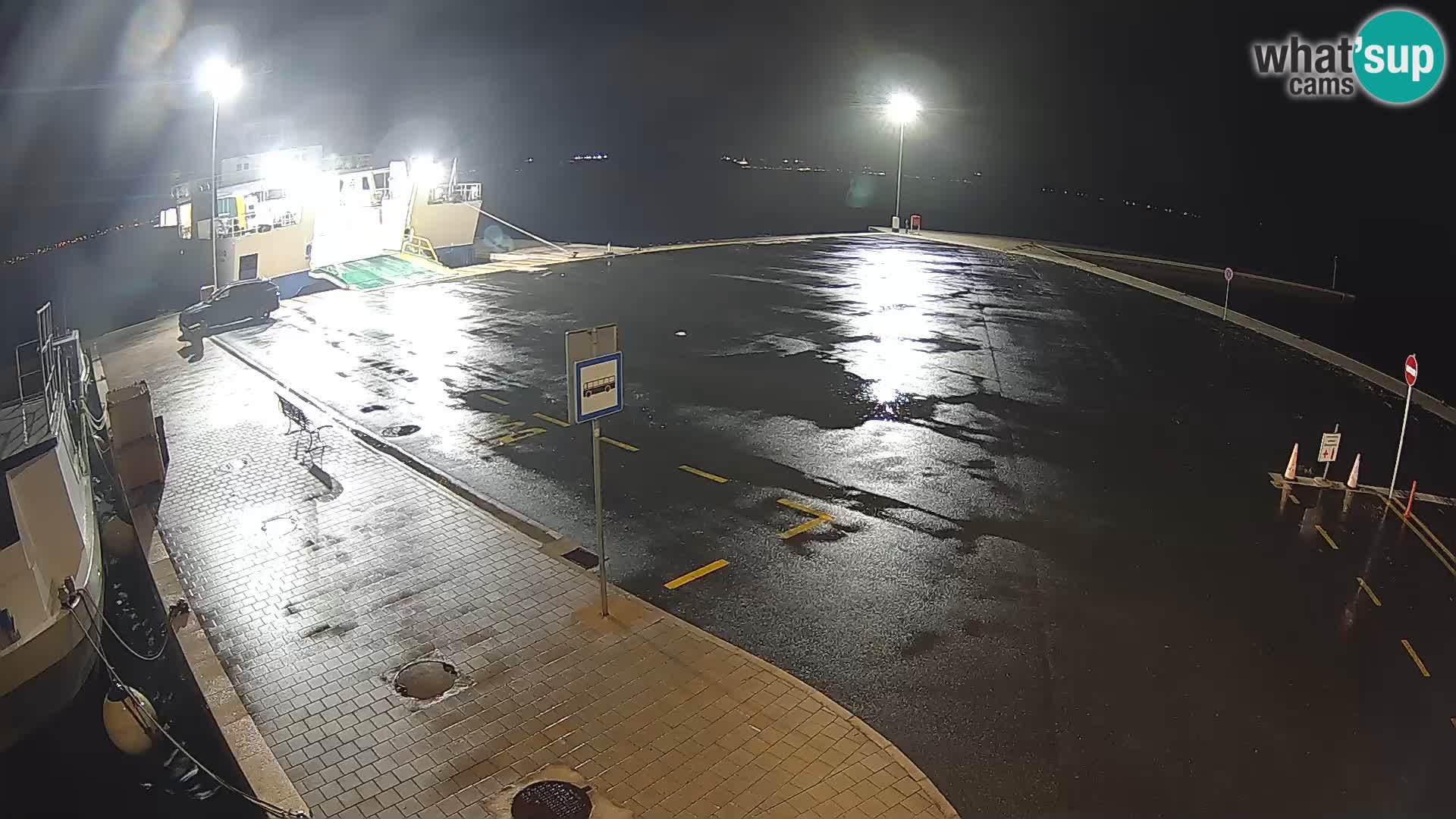 Tkon v živo – trajekt – Dalmacija – Hrvaška