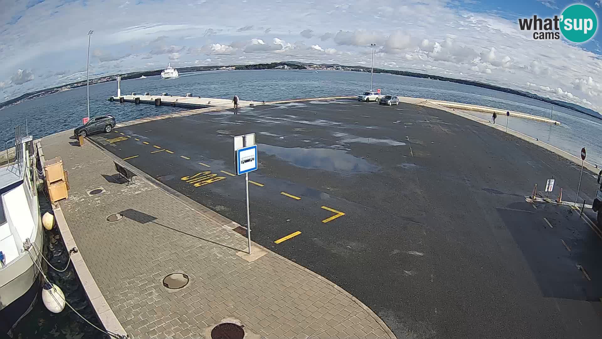 Tkon Live cam – ferry – Dalmatia – Croatia