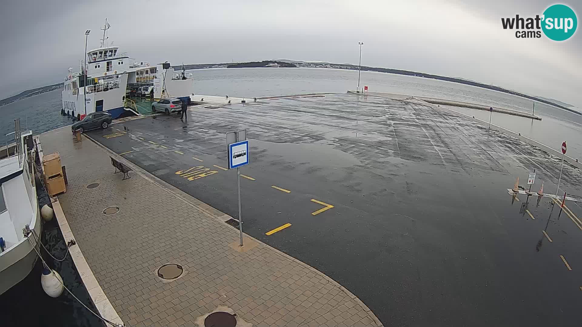Tkon Live cam – ferry – Dalmatia – Croatia