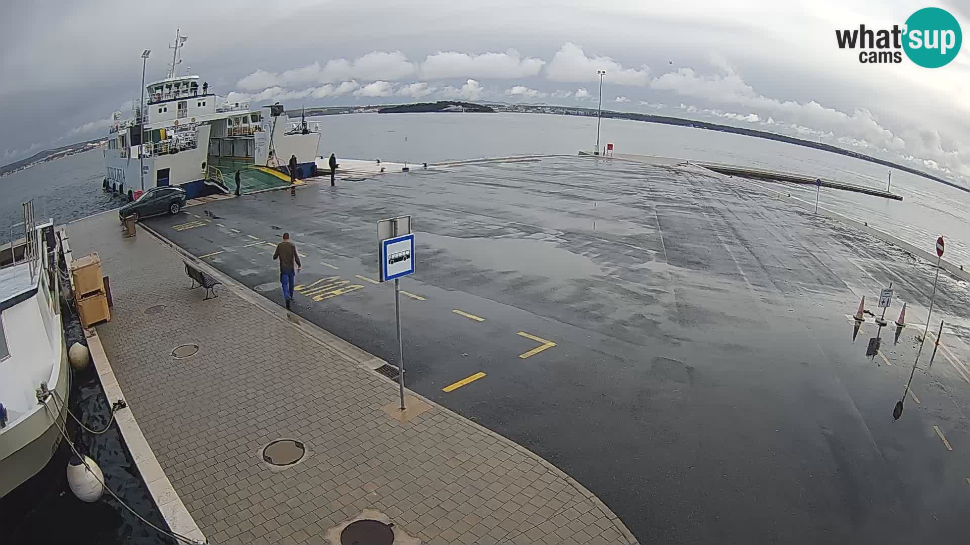 Tkon Live cam – ferry – Dalmatia – Croatia