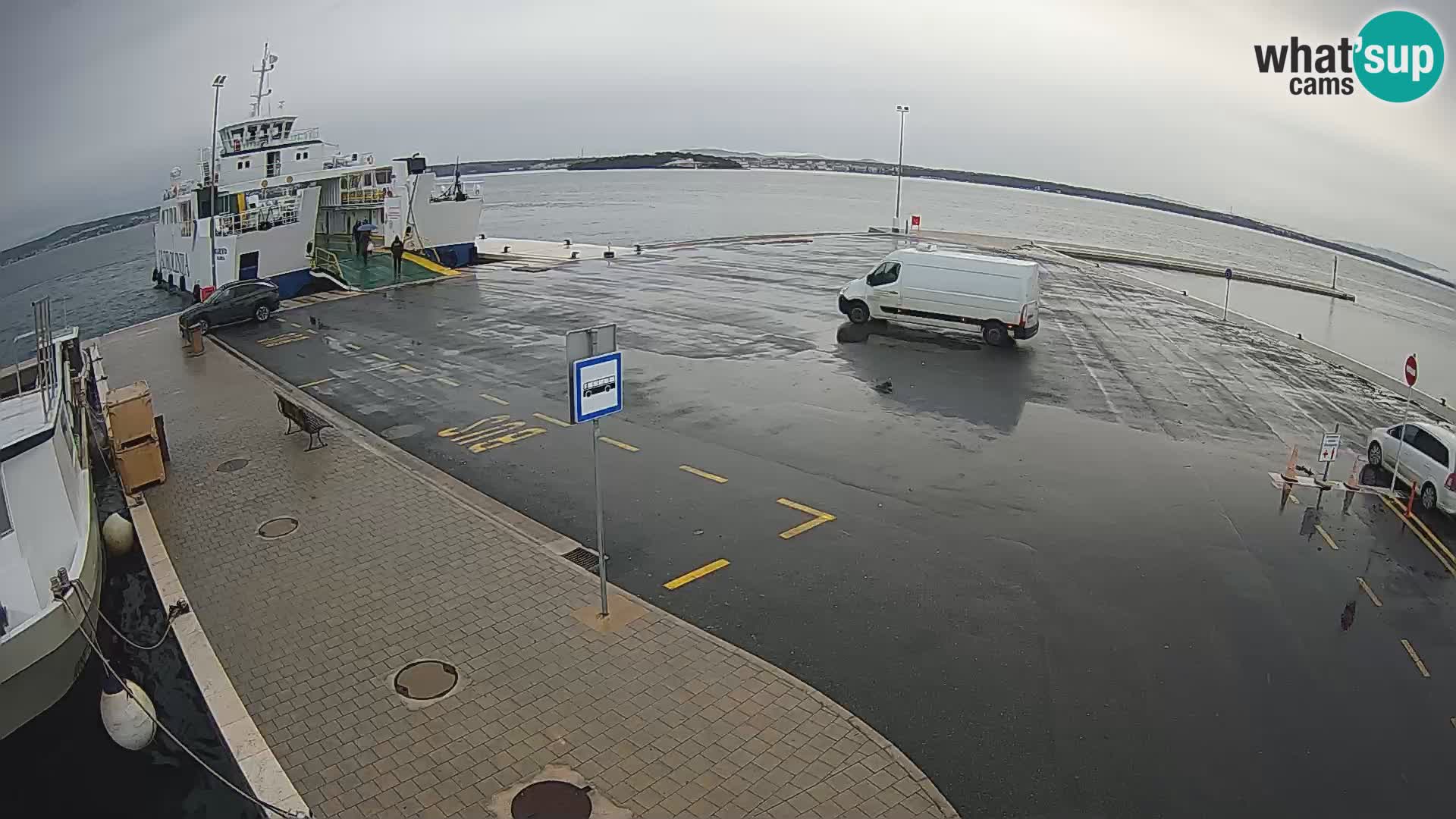 Tkon Live cam – ferry – Dalmatia – Croatia