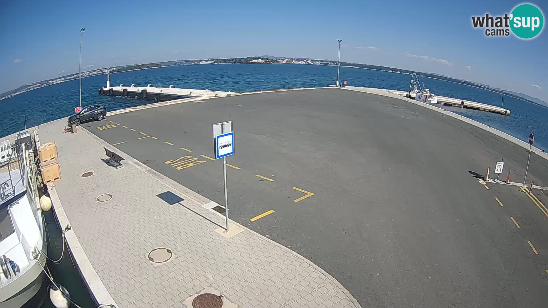 Tkon Live cam – ferry – Dalmatia – Croatia