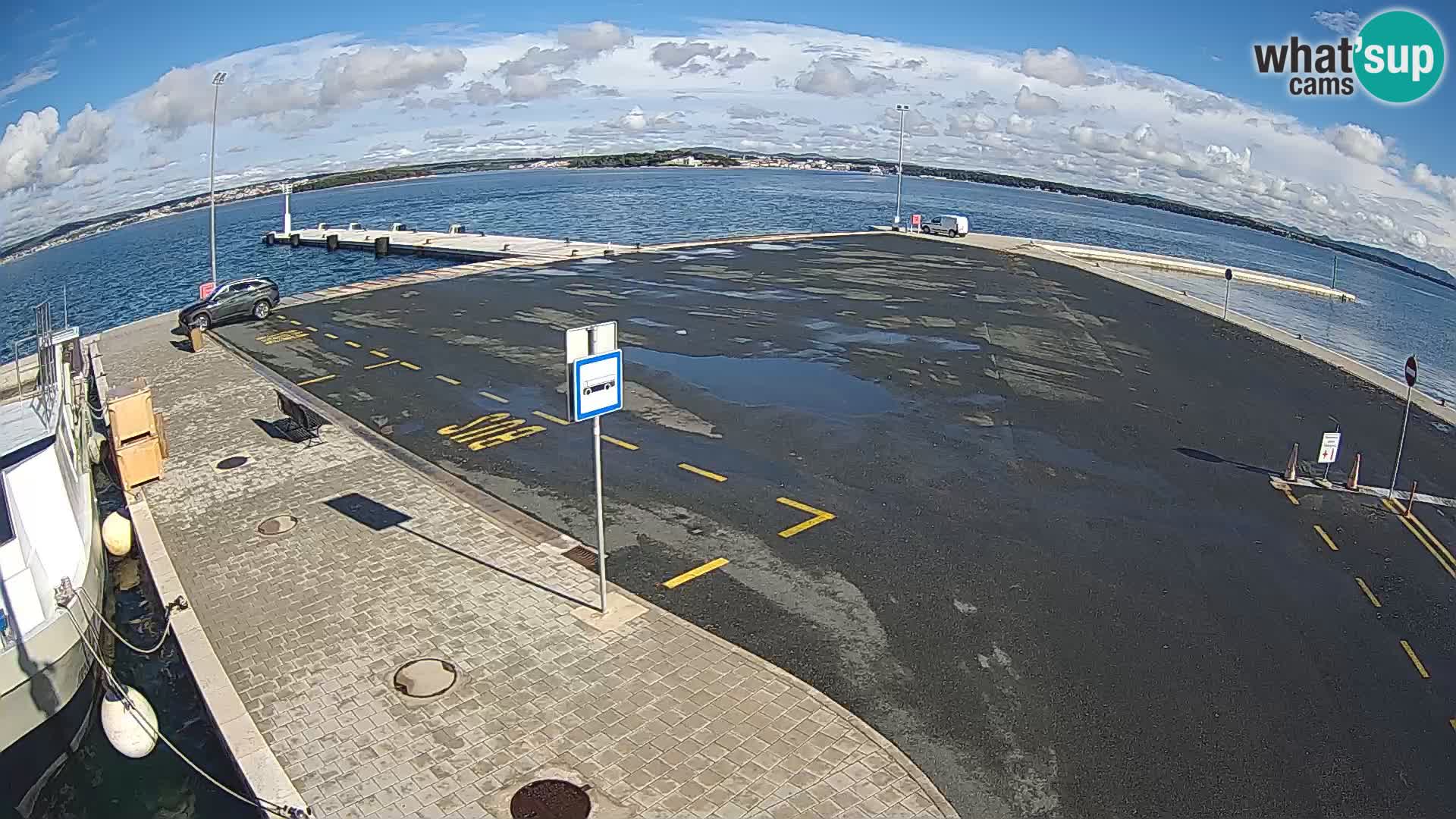 Tkon Live cam – traghetto – Dalmazia – Croazia